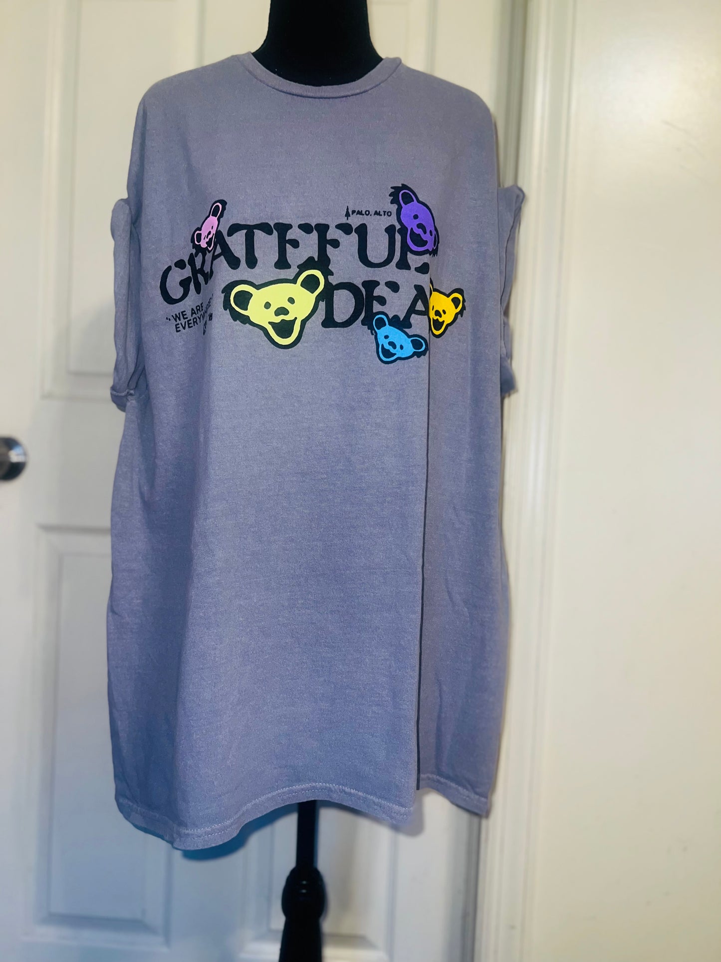 Grateful Dead Double Sided Oversized Tee