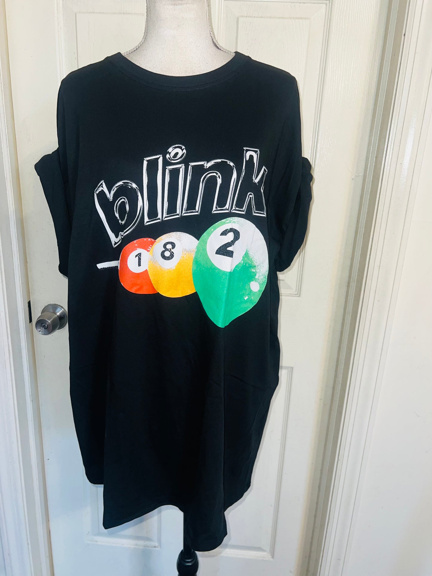 Blink-182 Oversized Distressed Tee