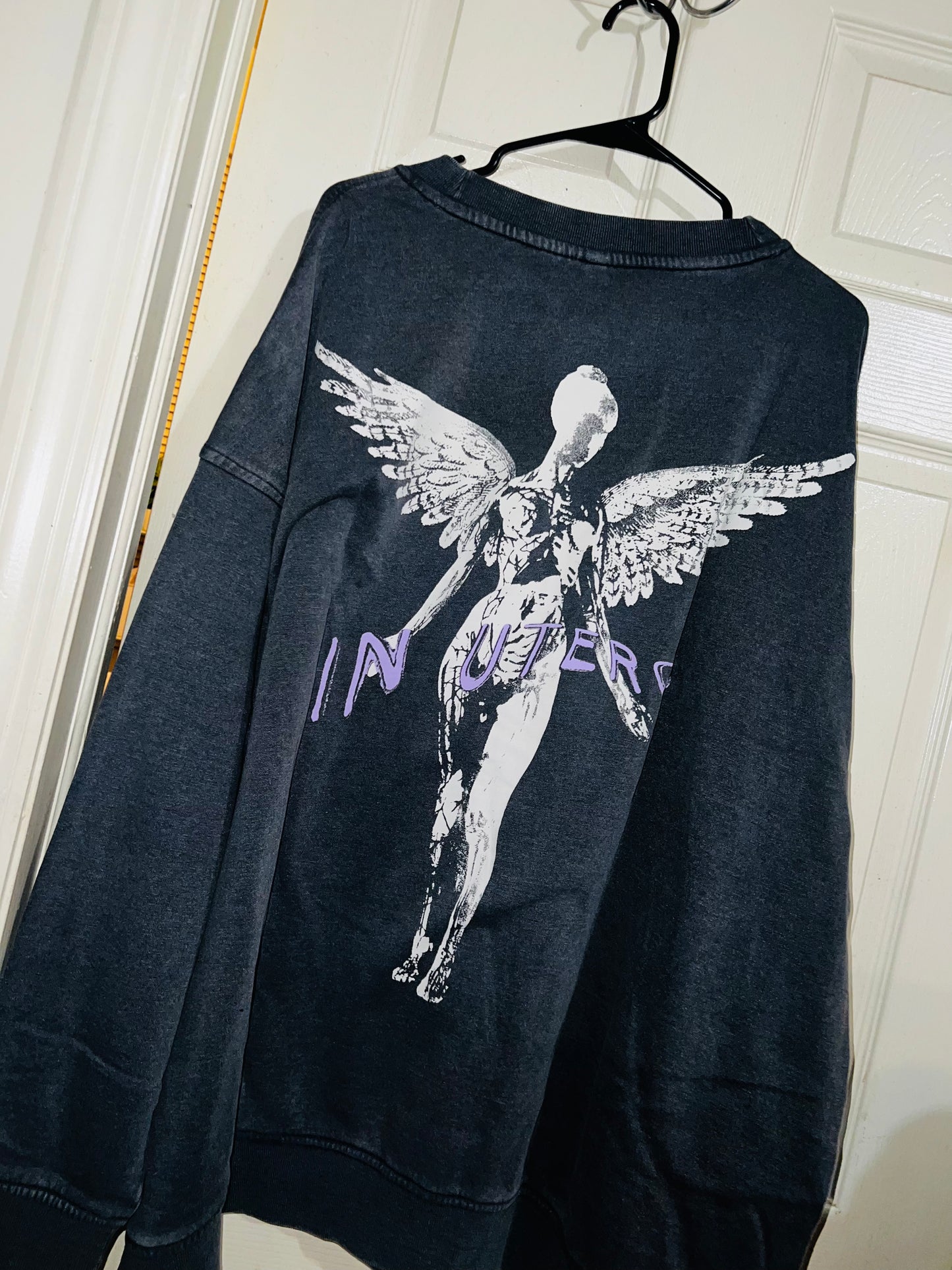 Nirvana Oversized Double Sided Sweatshirt