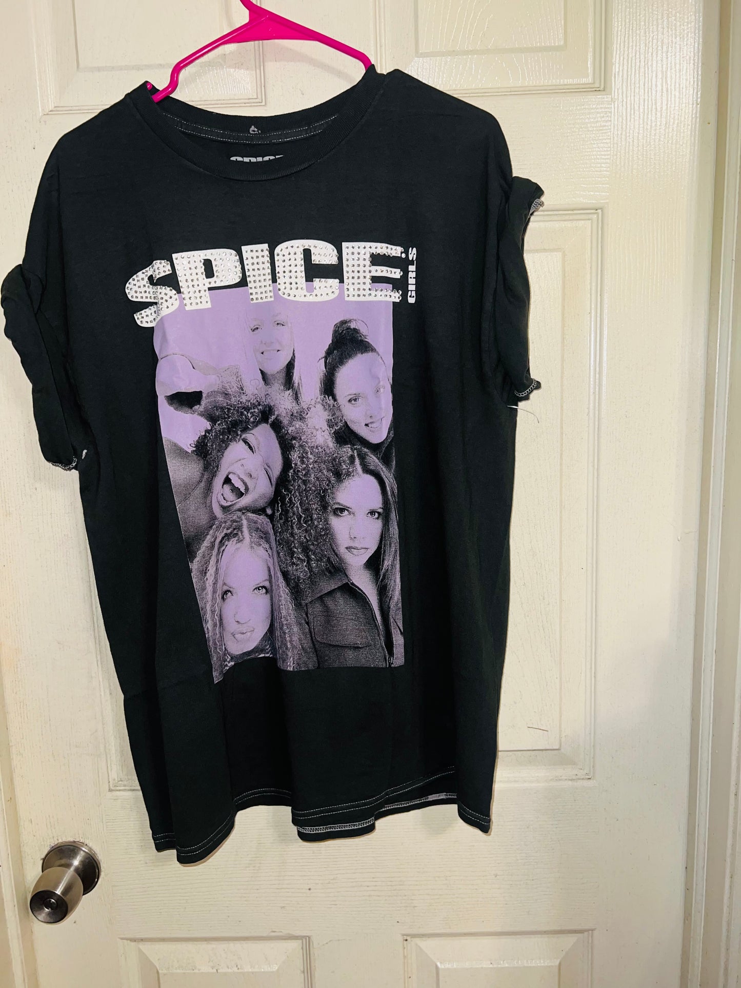 The Spice Girls Oversized Distressed Tee
