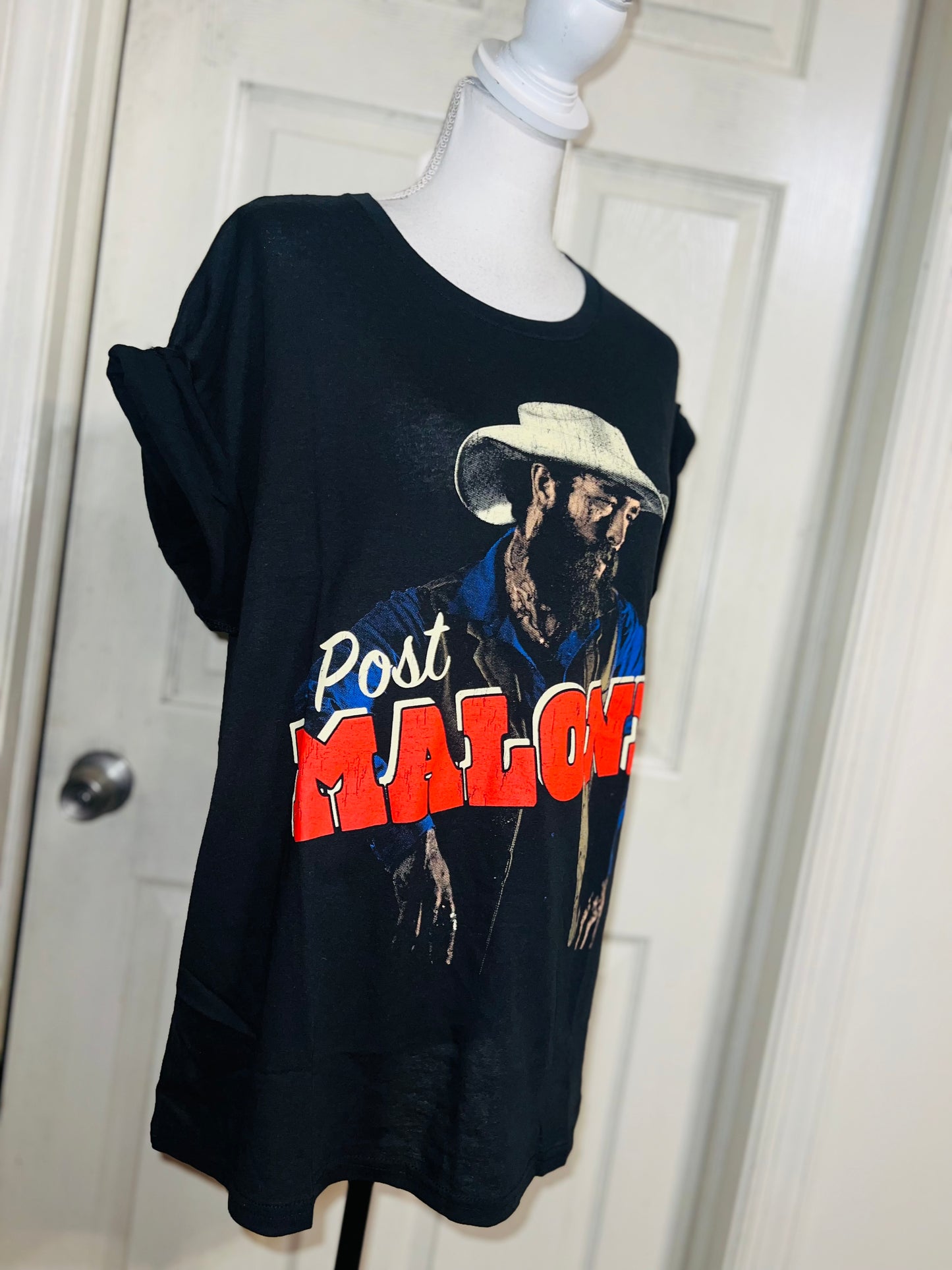 Post Malone Oversized Distressed Tee
