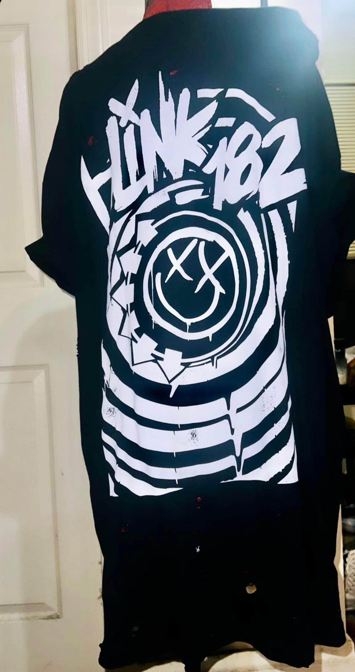 Blink 182 Double-Sided Distressed Tee
