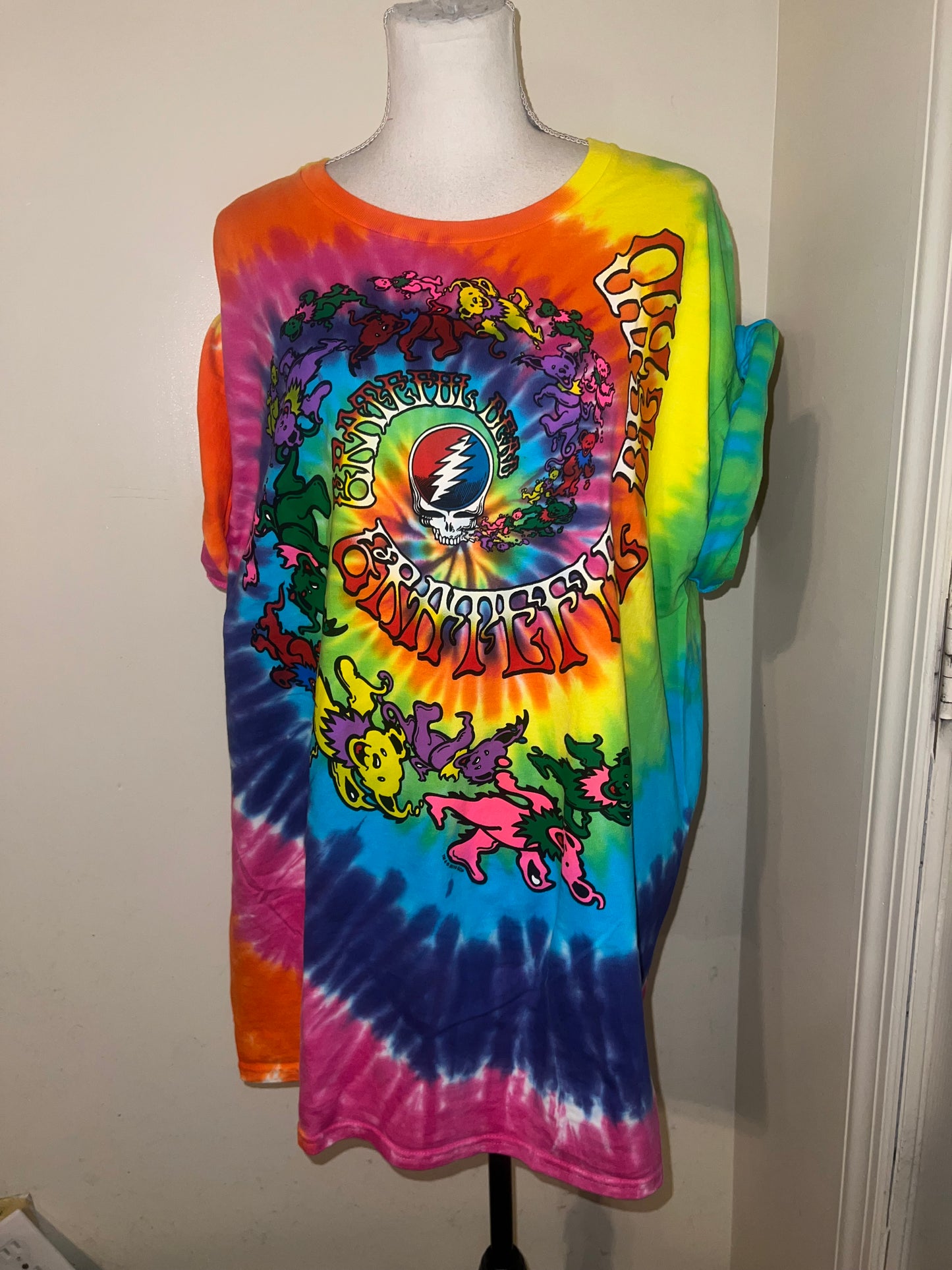 Grateful Dead Oversized Distressed Tee