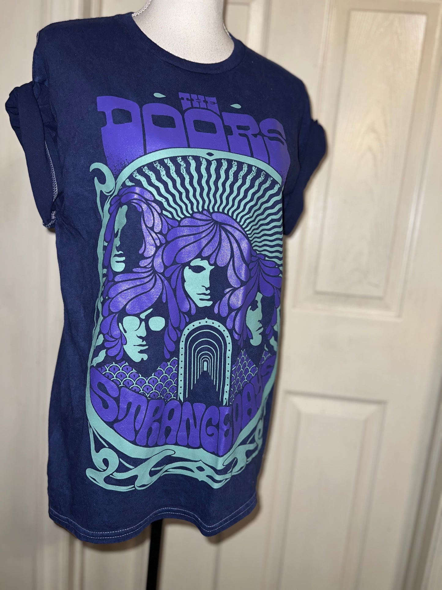 The Doors Stranger Days Oversized Distressed Tee