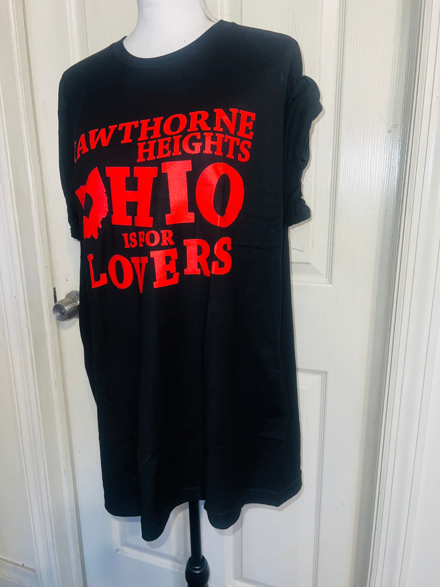 Hawthorne Heights Oversized Distressed Tee
