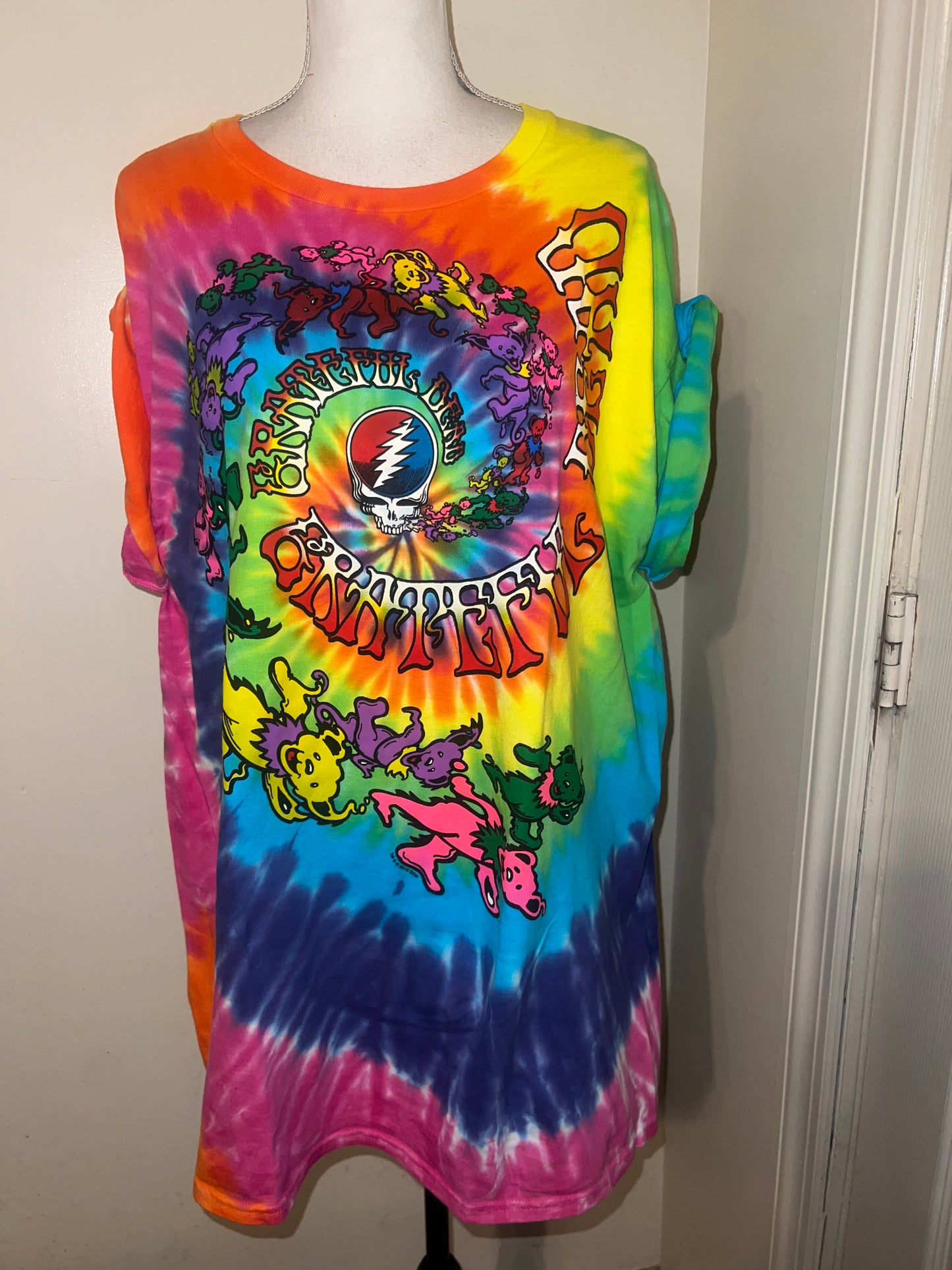 Grateful Dead Oversized Distressed Tee
