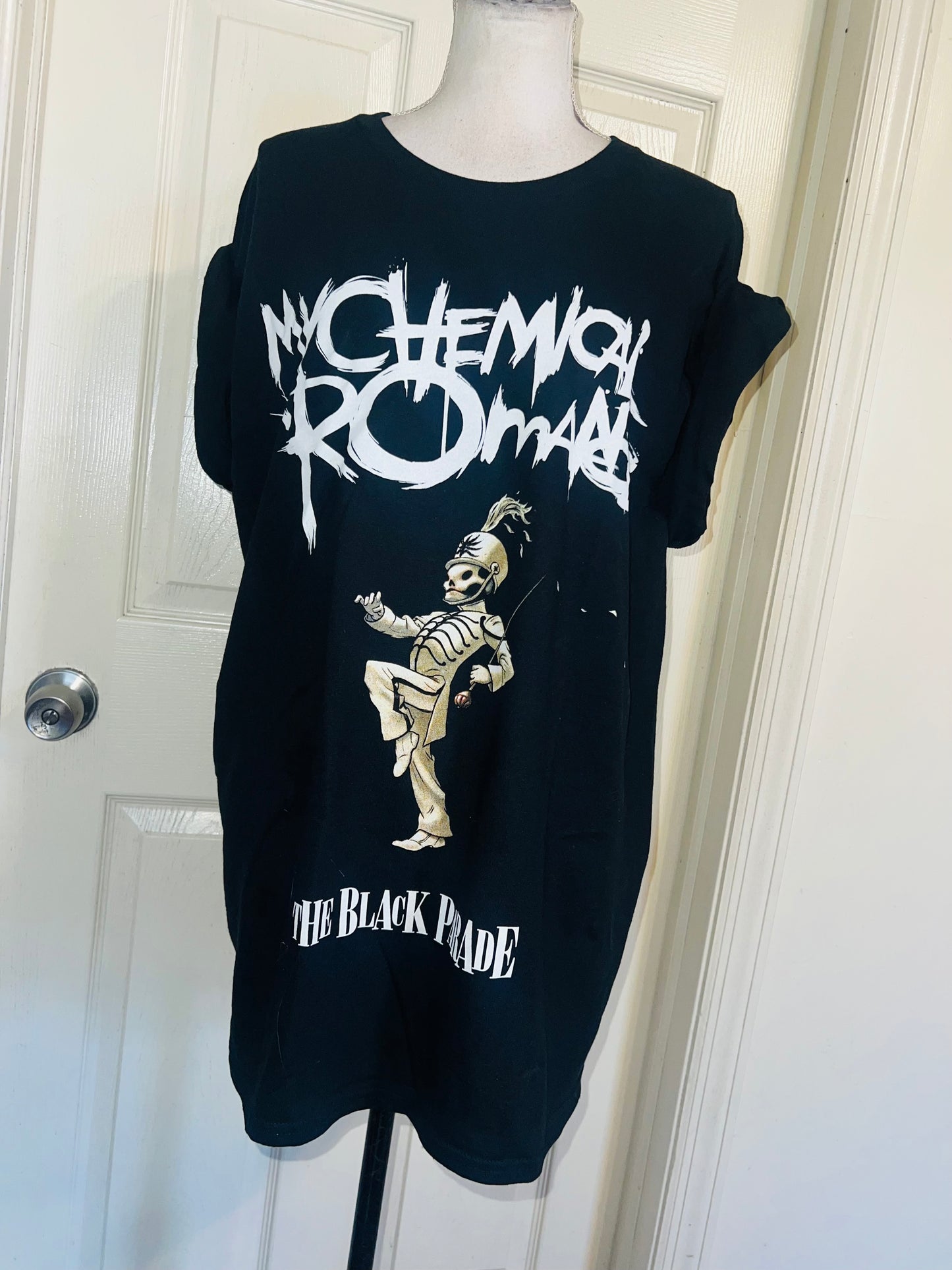 My Chemical Romance Oversized Distressed Tee