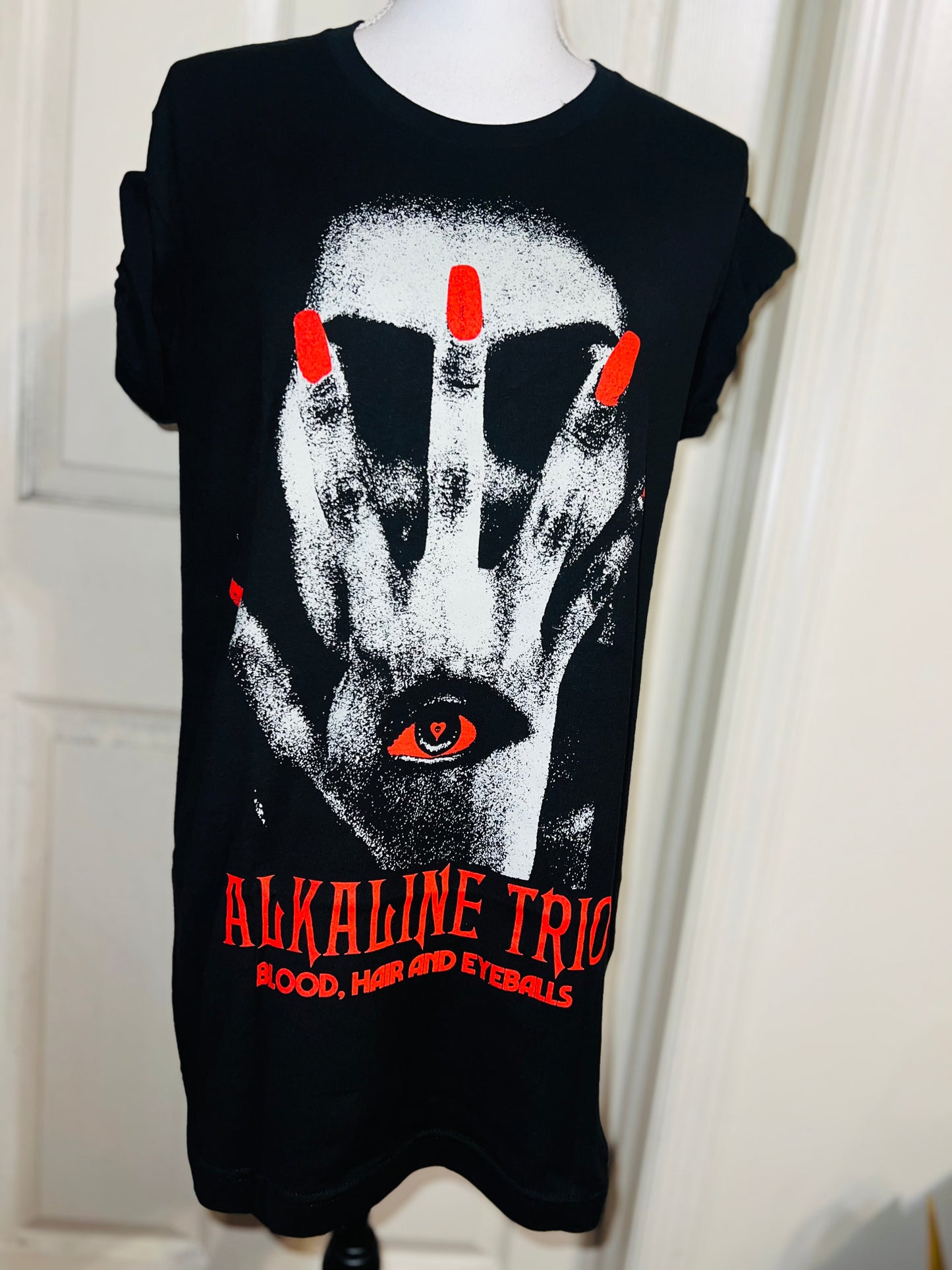 Alkaline Trio Oversized Distressed Tee
