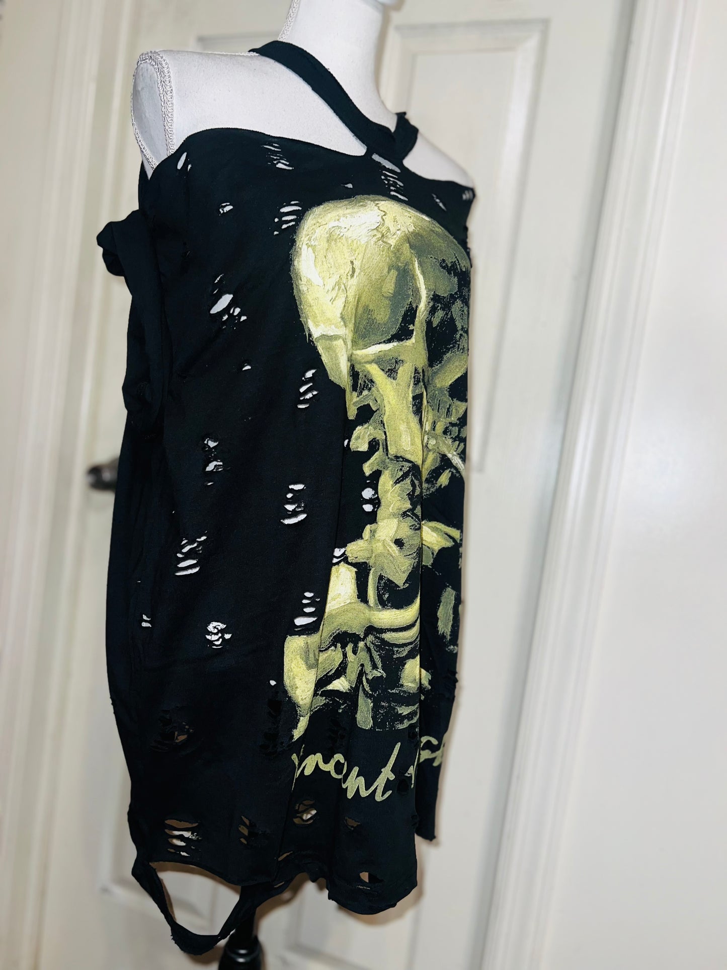 Vincent Van Gogh Oversized Distresed Tee (read description)