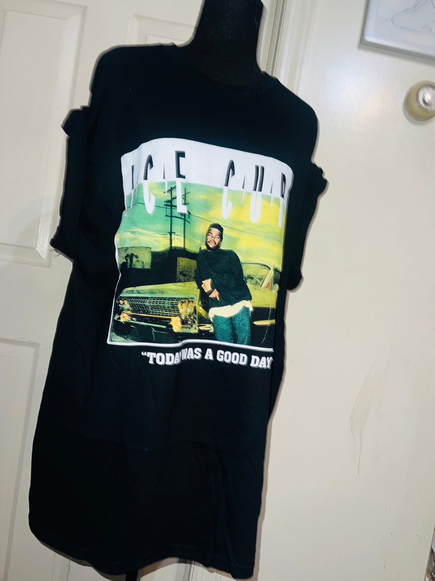 Ice Cube Oversized Distressed Tee