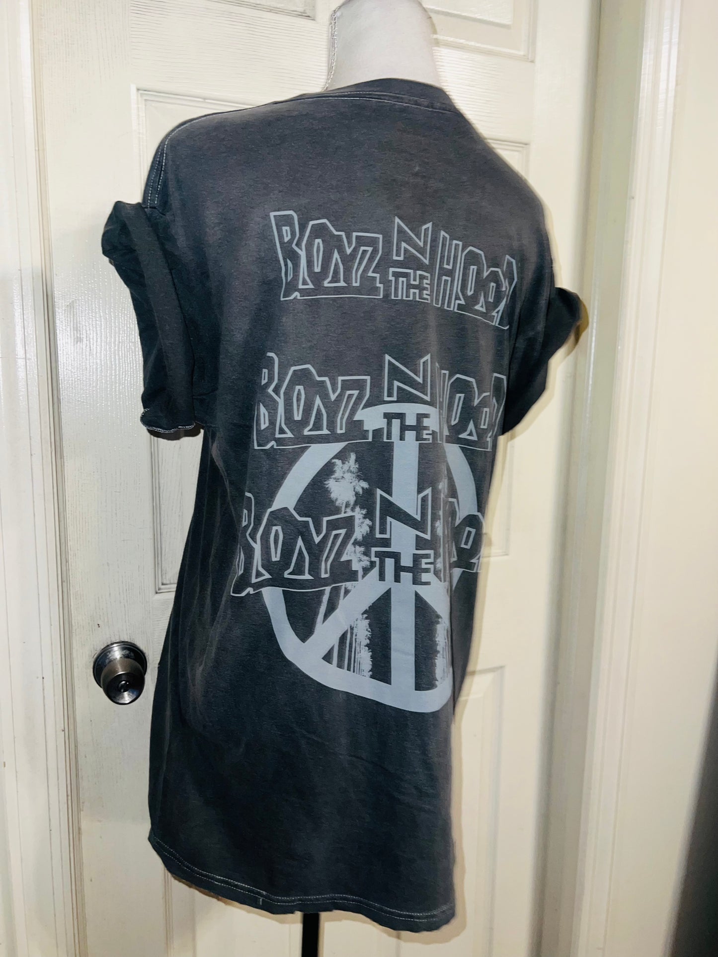 Boyz in The Hood Double Sided Oversized Distressed Tee