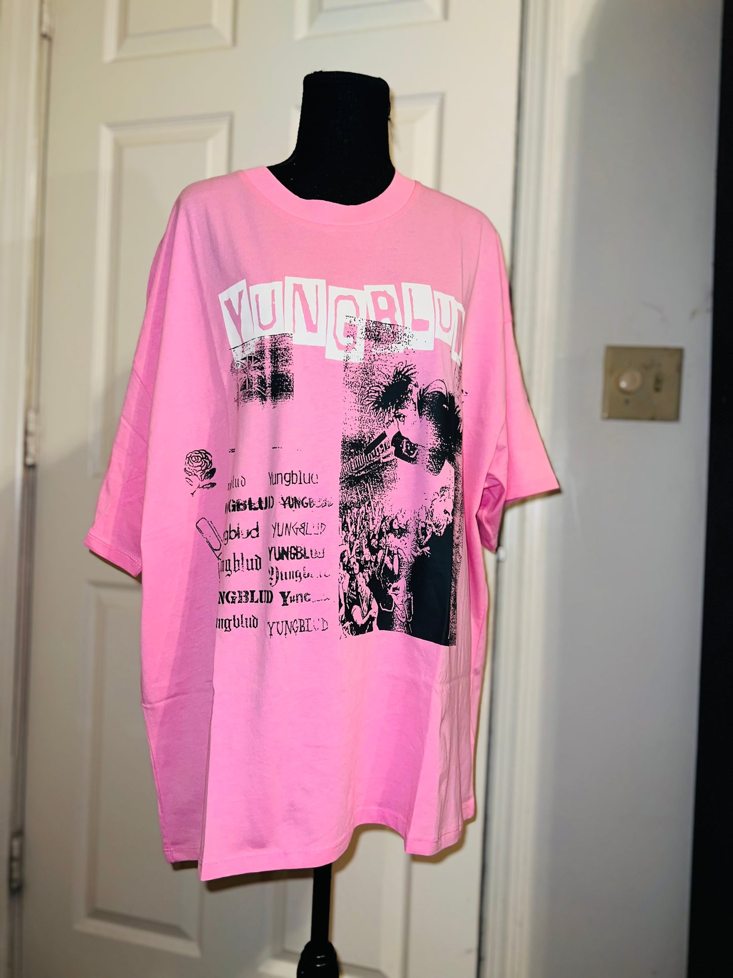 Yungblud Oversized Distressed Tee