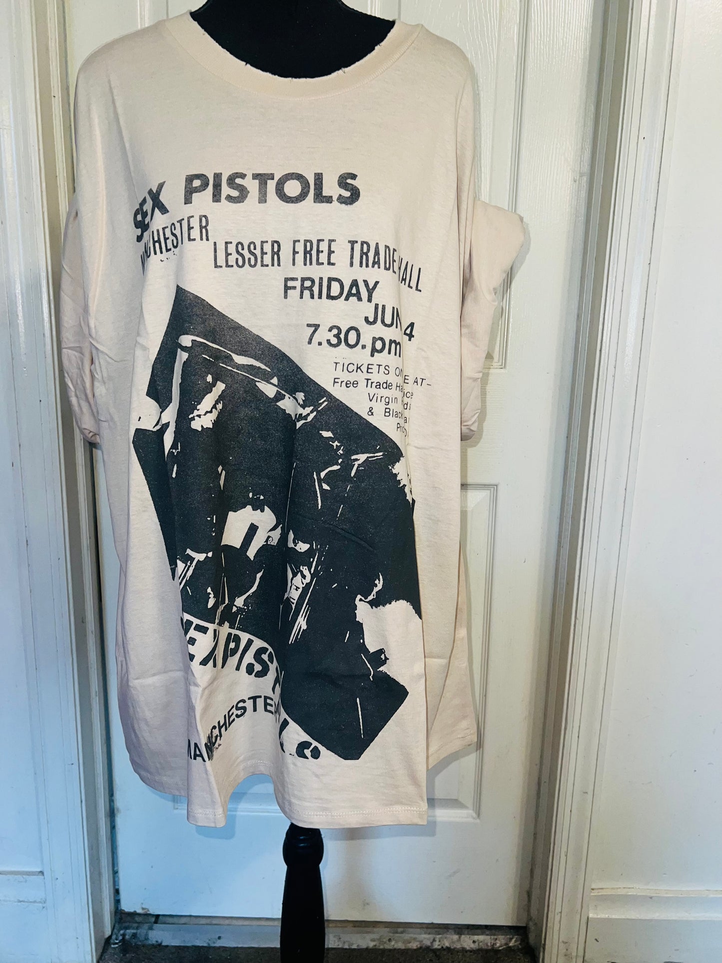 The Sex Pistols Oversized Distressed Tee