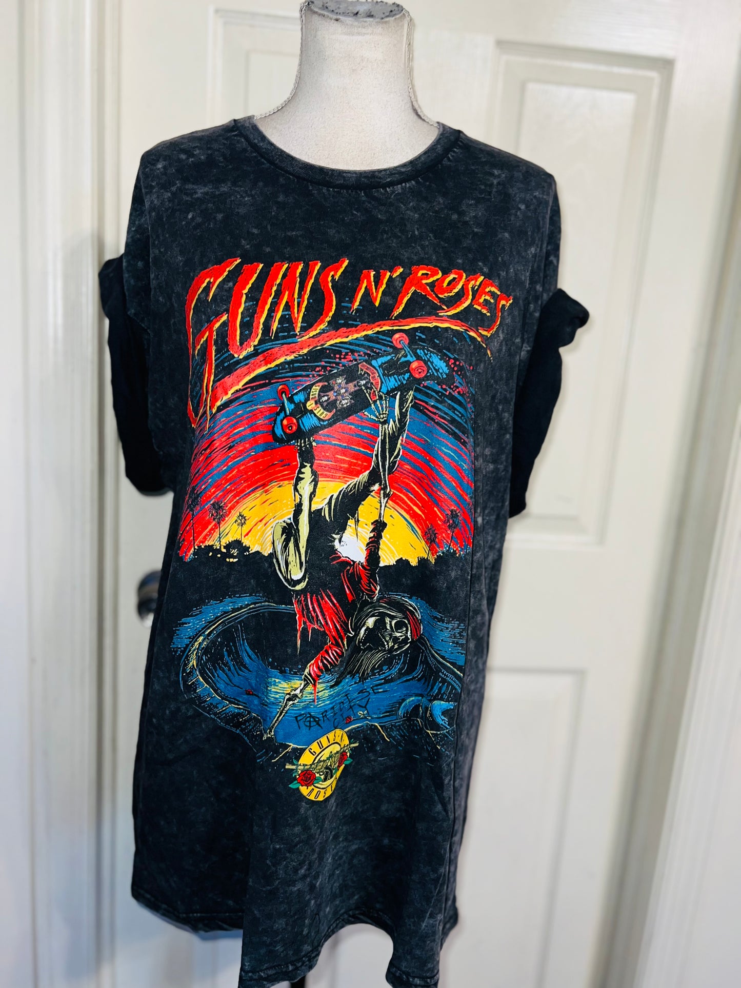 Guns N’ Roses Oversized Distressed Tee