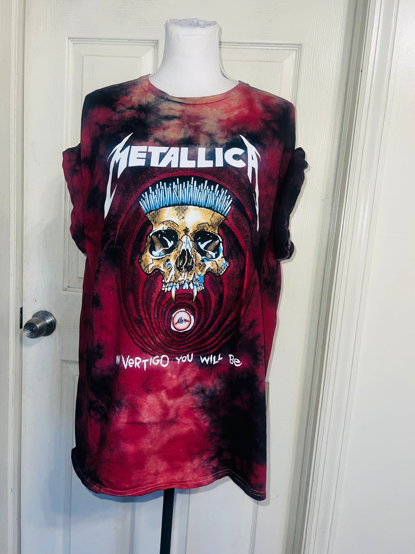Metallica Oversized Distressed Tee