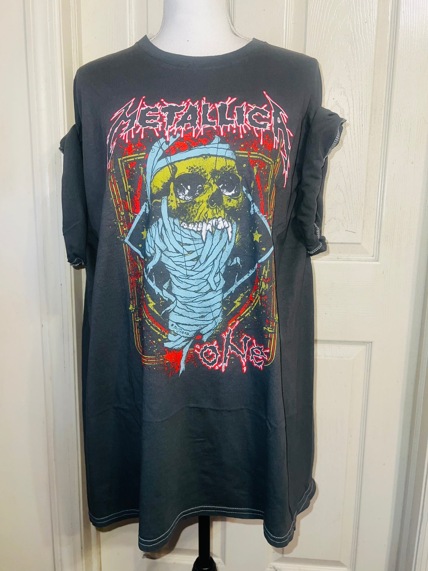 Metallica Oversized Distressed Tee
