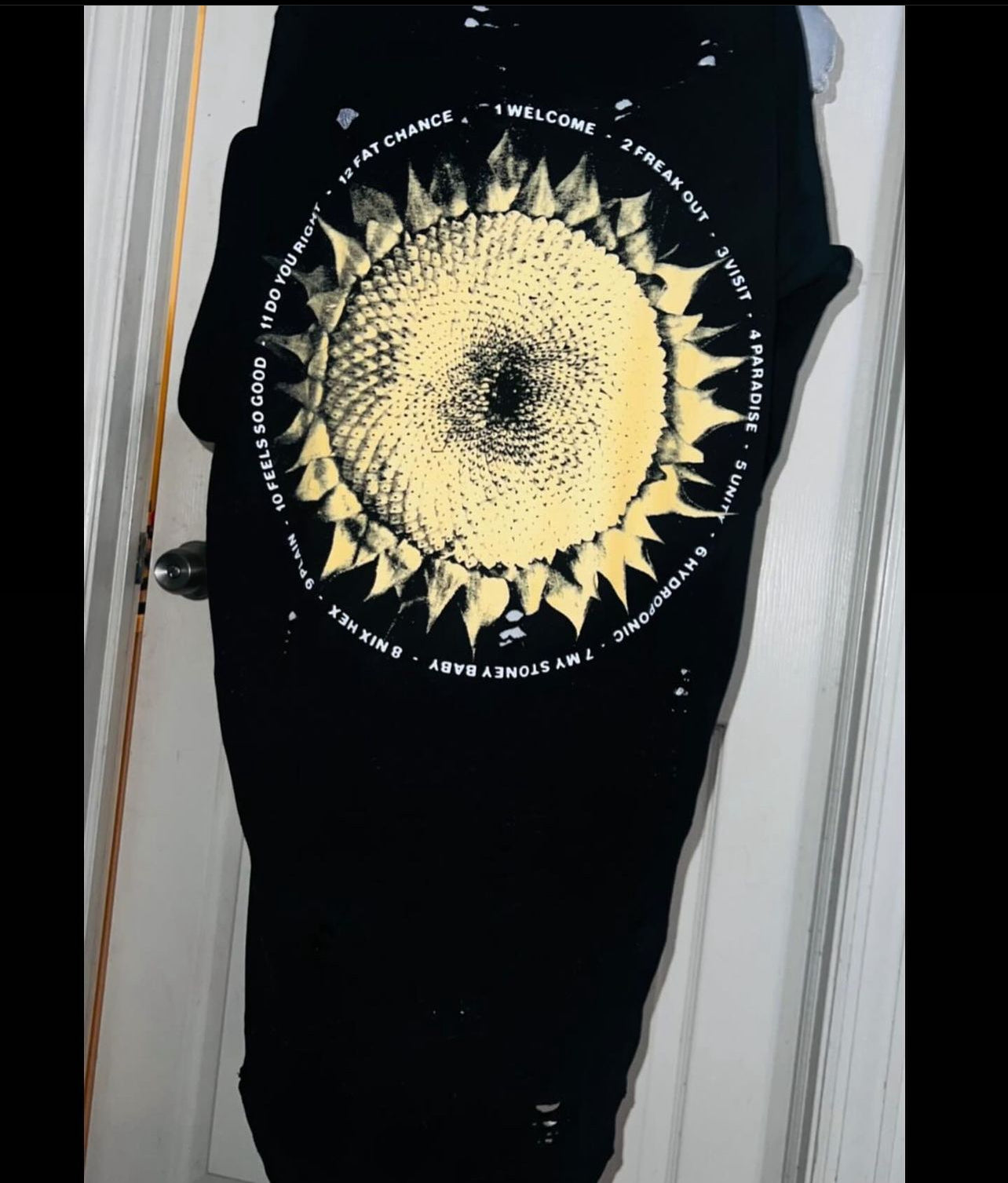 311 Oversized Double Sided Distressed Tee