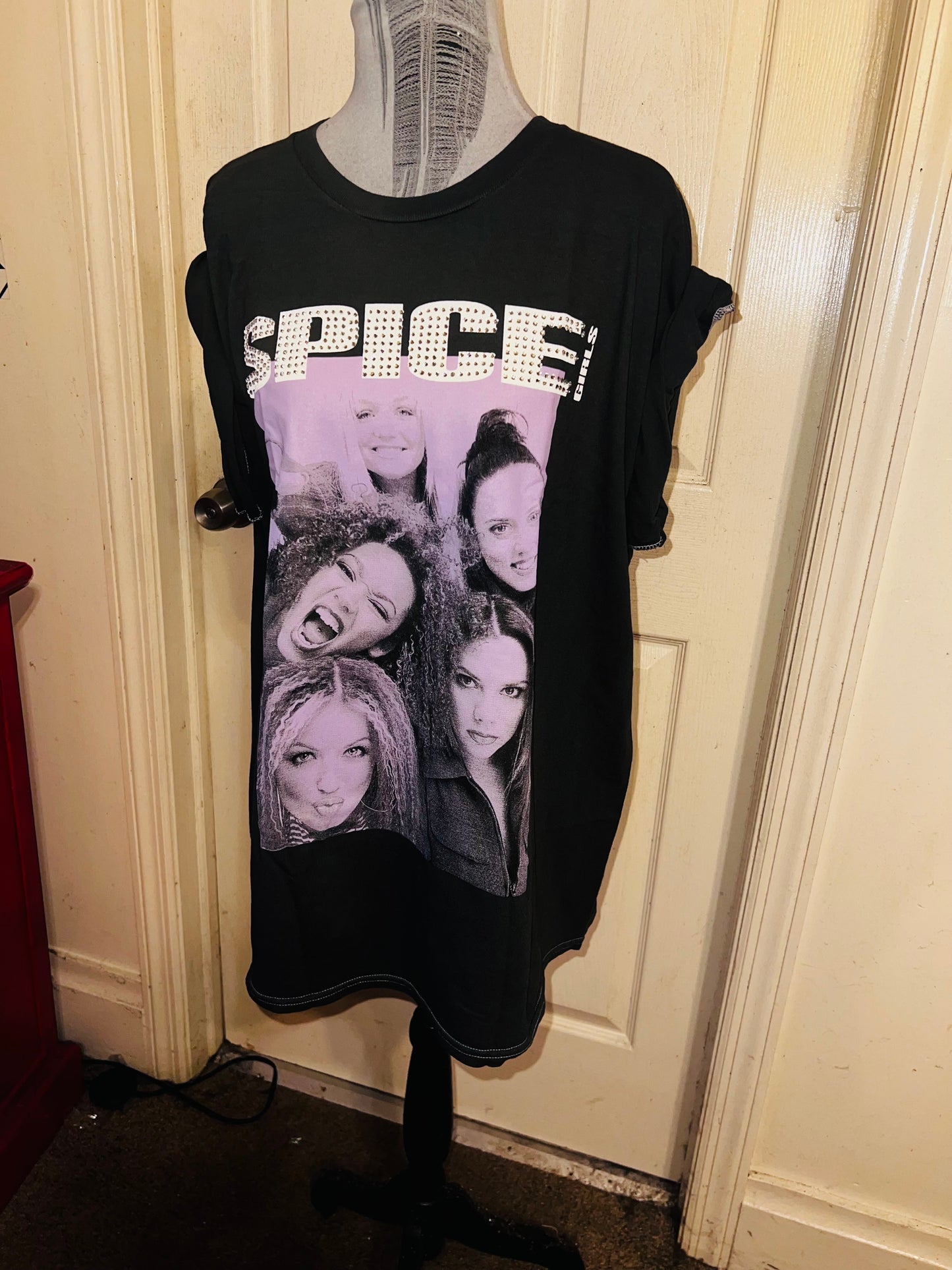 The Spice Girls Oversized Distressed Tee