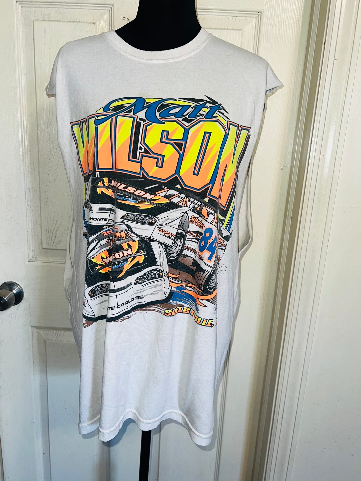 Matt Wilson Racing Double Sided Oversized Distressed Tank