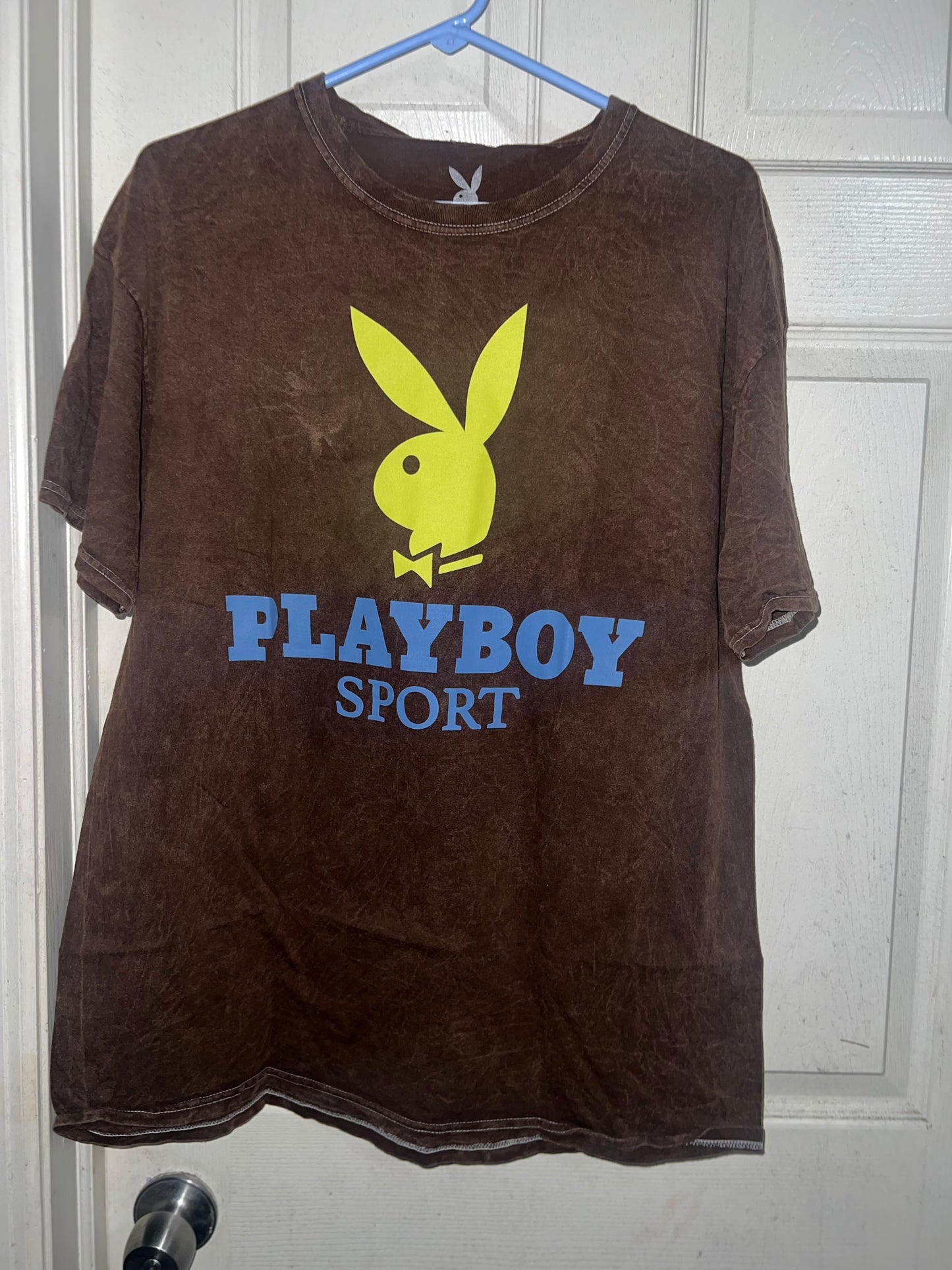 Playboy Sport Oversized Distressed Tee