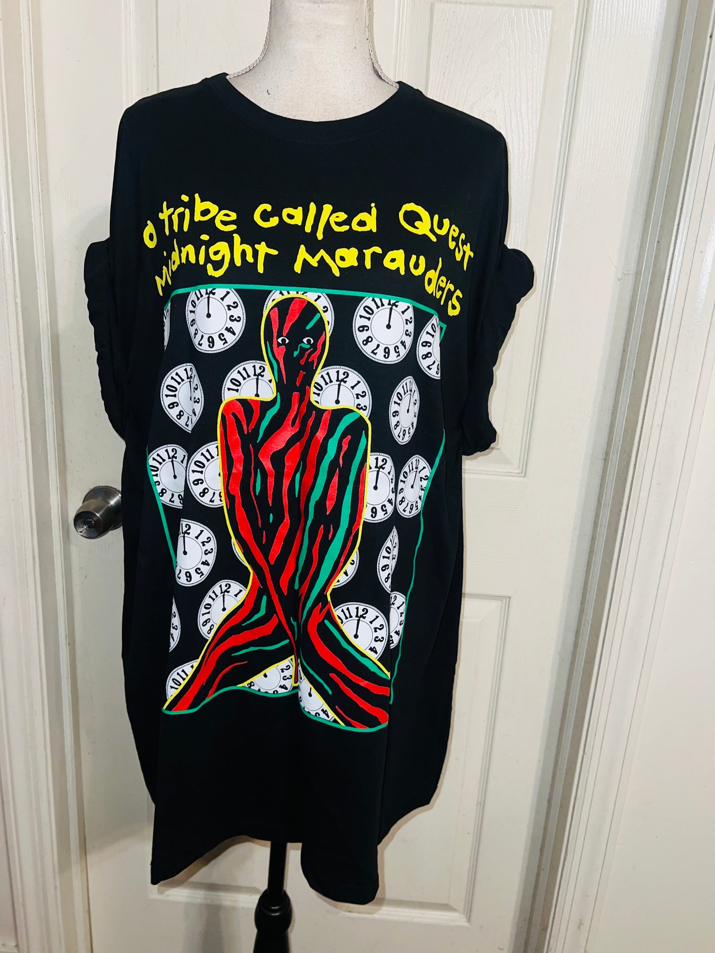 A Tribe Called Quest Oversized Distressed Tee