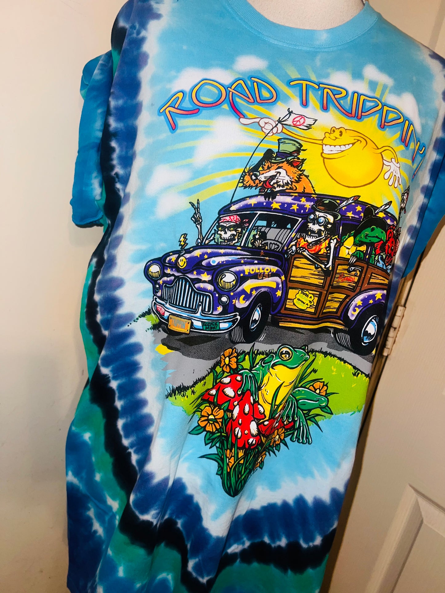 Grateful Dead Road Trippin’ Double Sided Distressed Tee
