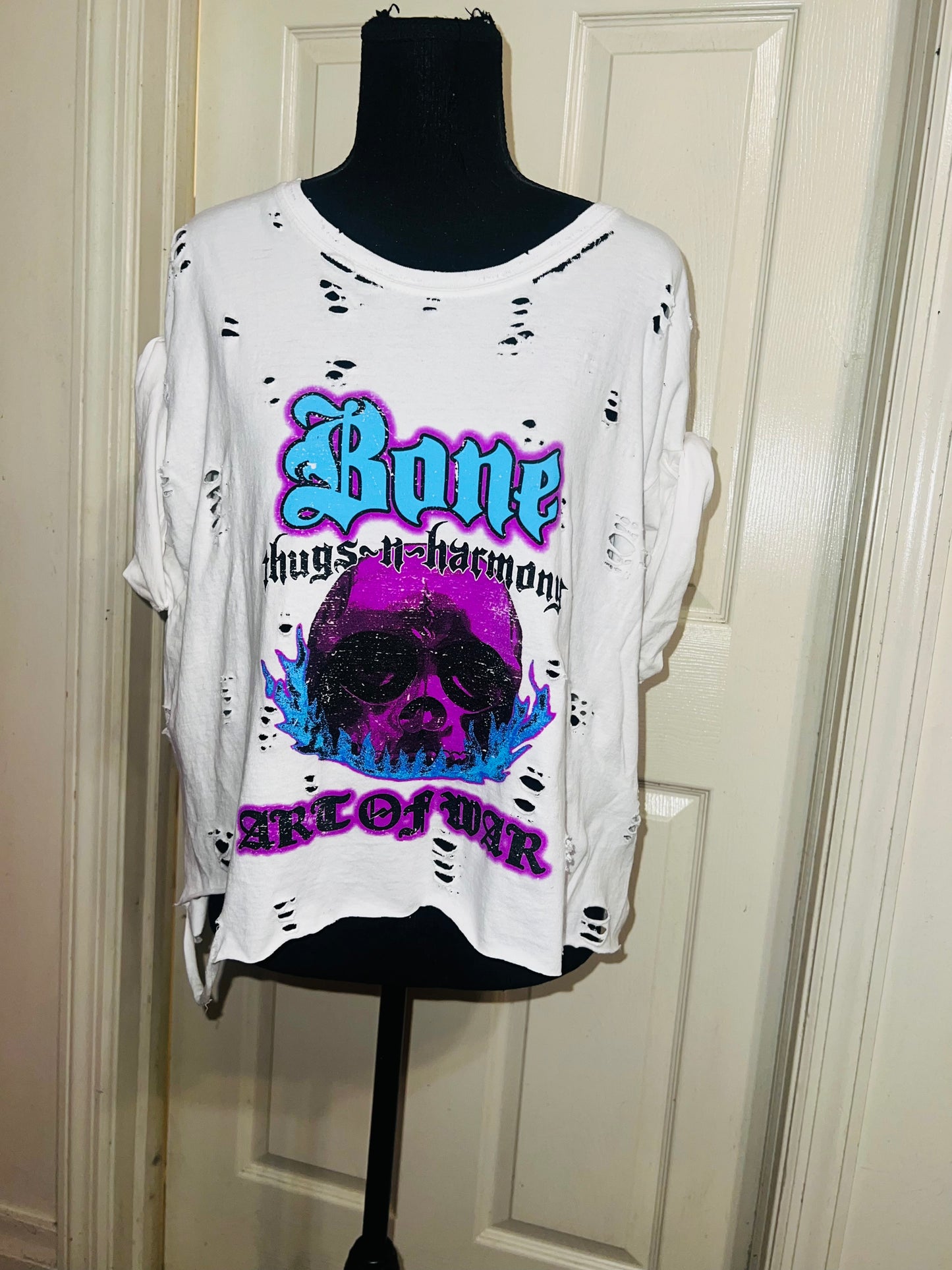 (Copy) Bone Thugs n Harmony Double Sided Oversized Distressed Tee
