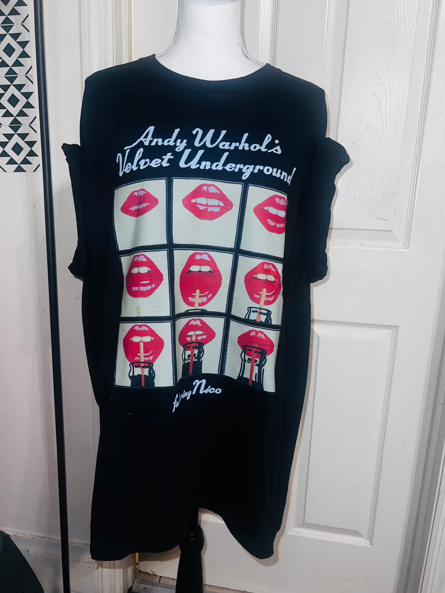 The Velvet Underground and Nico Oversized Distressed Tee