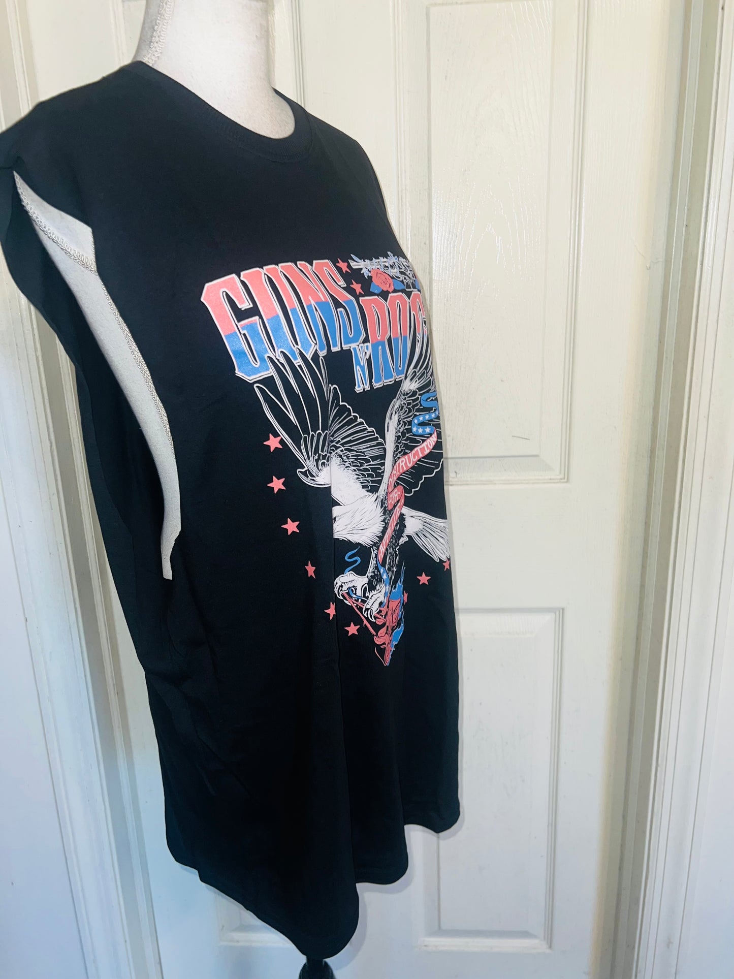 Guns N’ Roses Oversized Distressed Tank