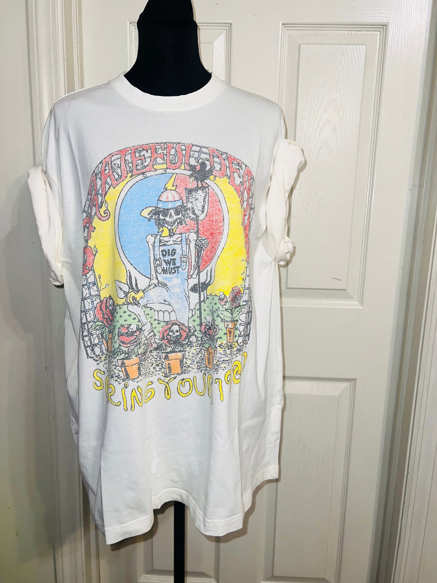 Grateful Dead Oversized Distressed Tee