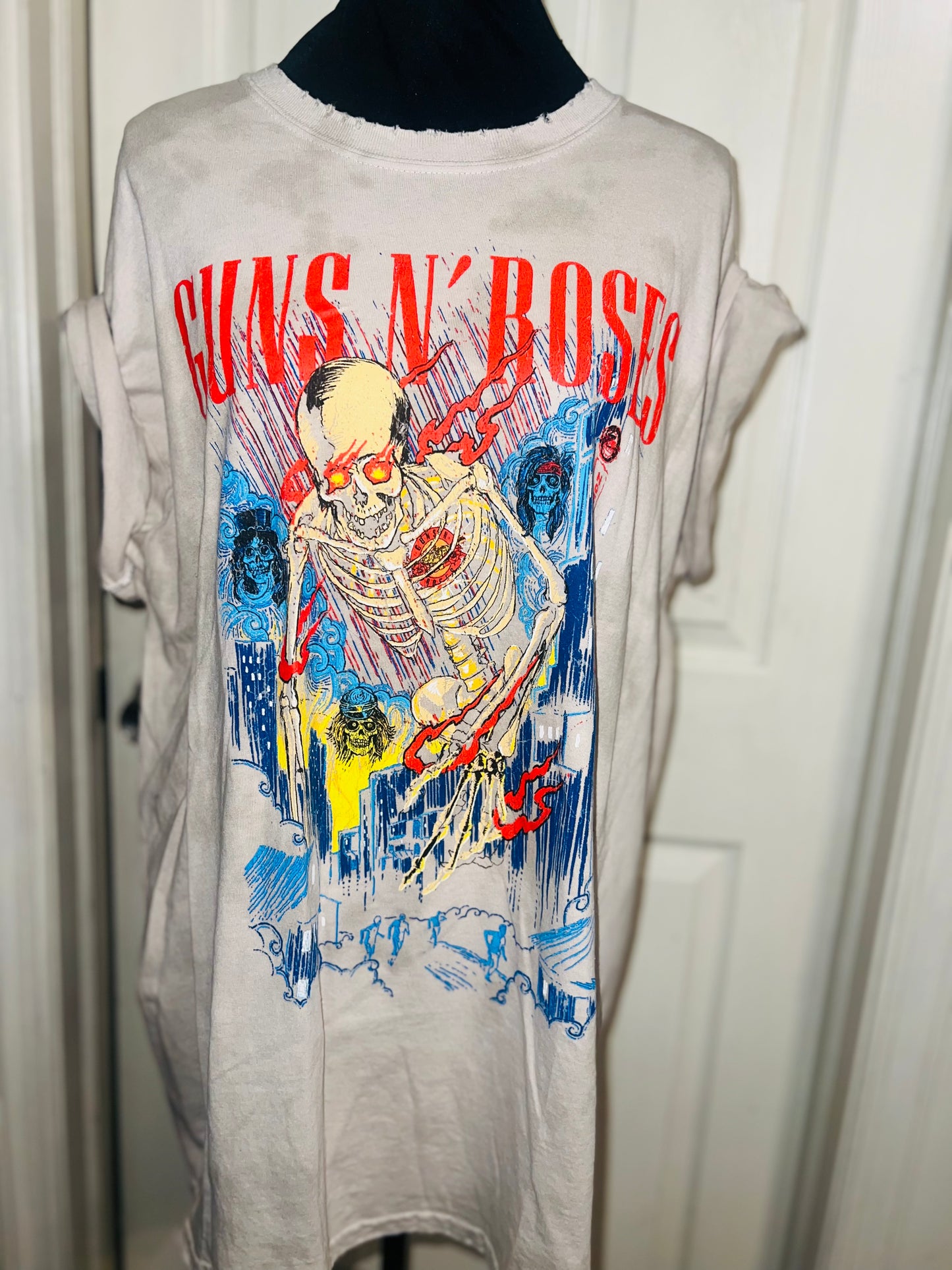 Guns N’ Roses Oversized Distressed Tee