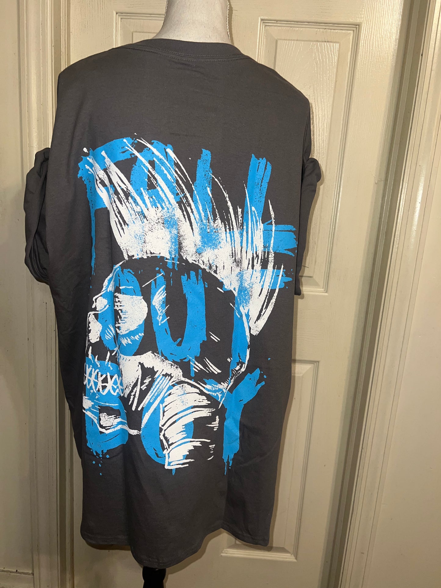 Fall Out Boy Double Sided Oversized Distressed Tee