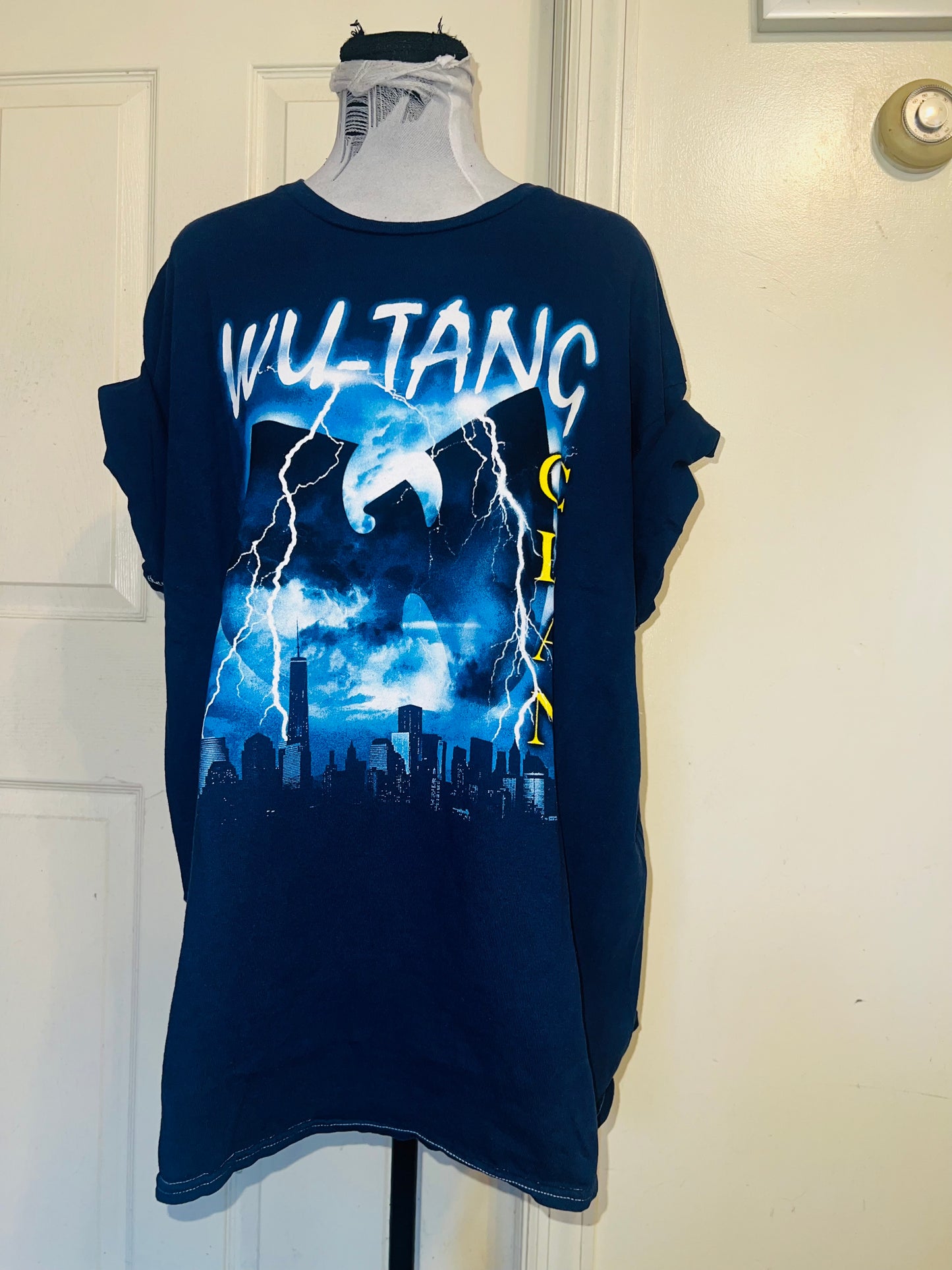 Wu-Tang Clan Oversized Distressed Tee
