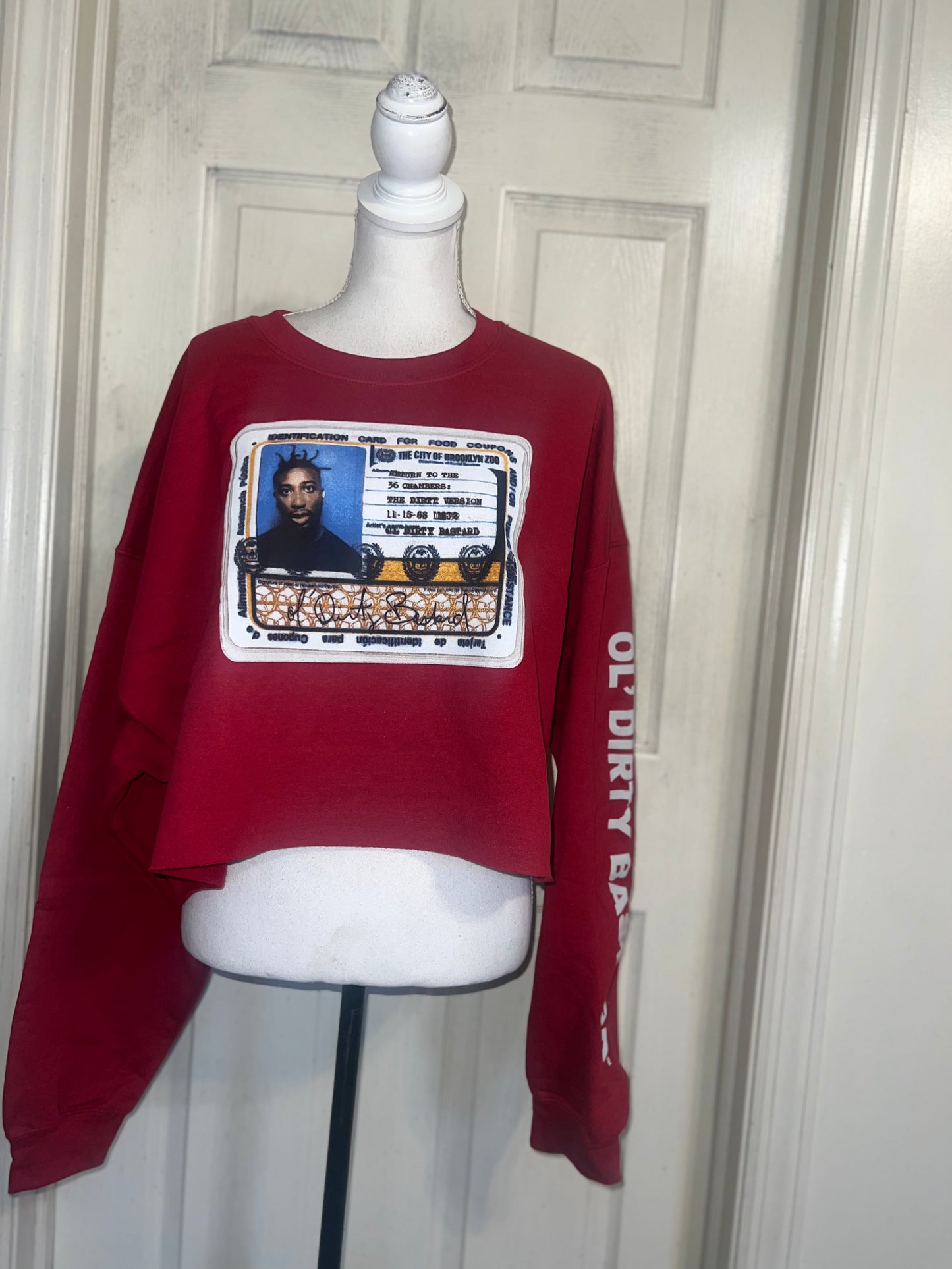 Ol’ Dirty Bastard Oversized Distressed Sweatshirt