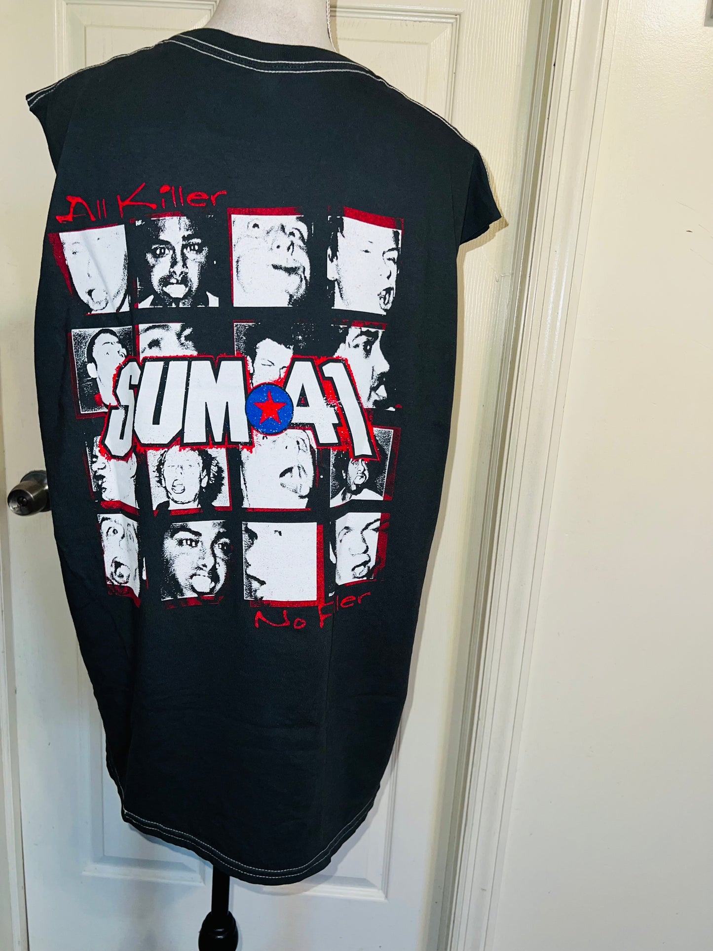 Sum 41 Double Sided Oversized Distressed Tank