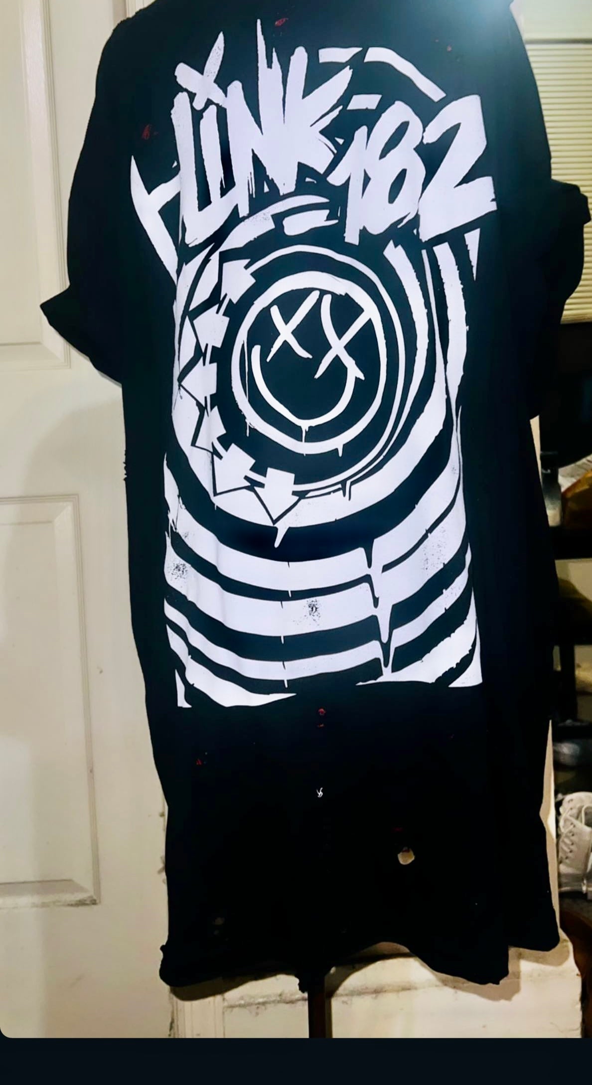 Blink 182 Double-Sided Distressed Tee