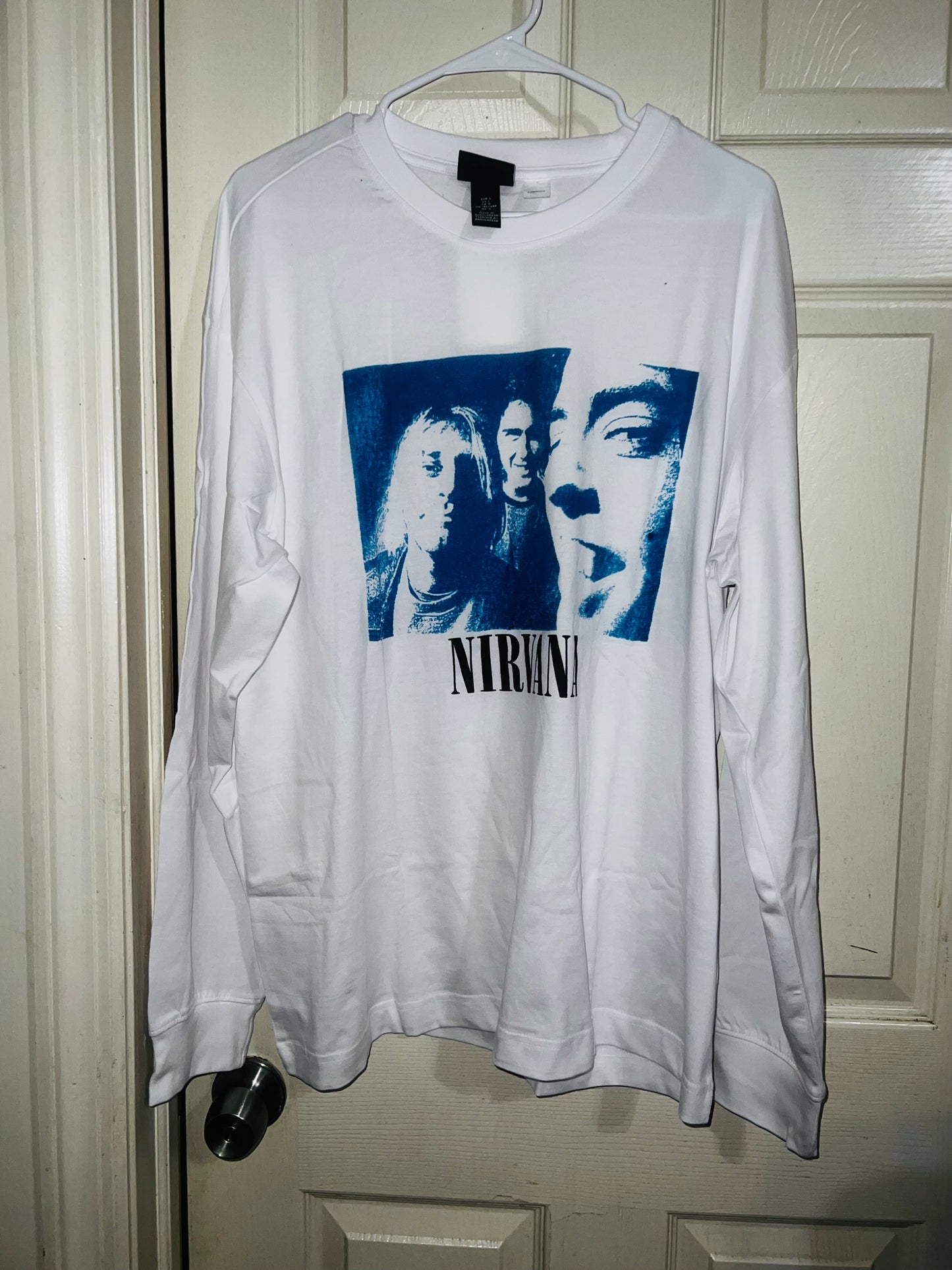 Nirvana Long Sleeve Oversized Shirt