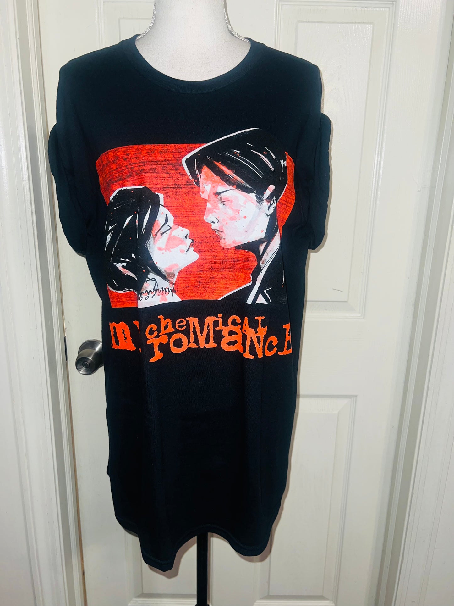 My Chemical Romance Oversized Distressed Tee