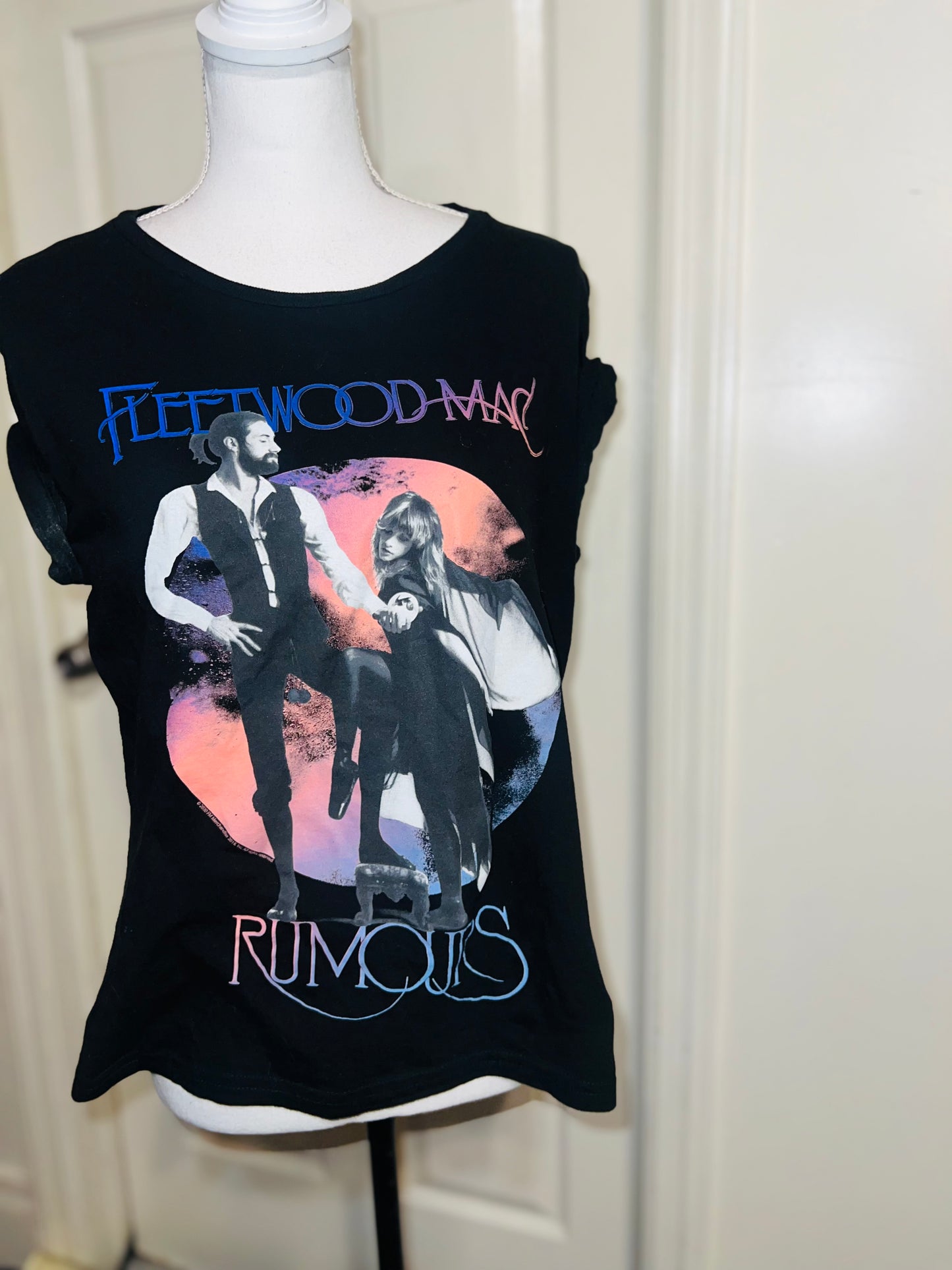 Fleetwood Mac Oversized Distressed Tee