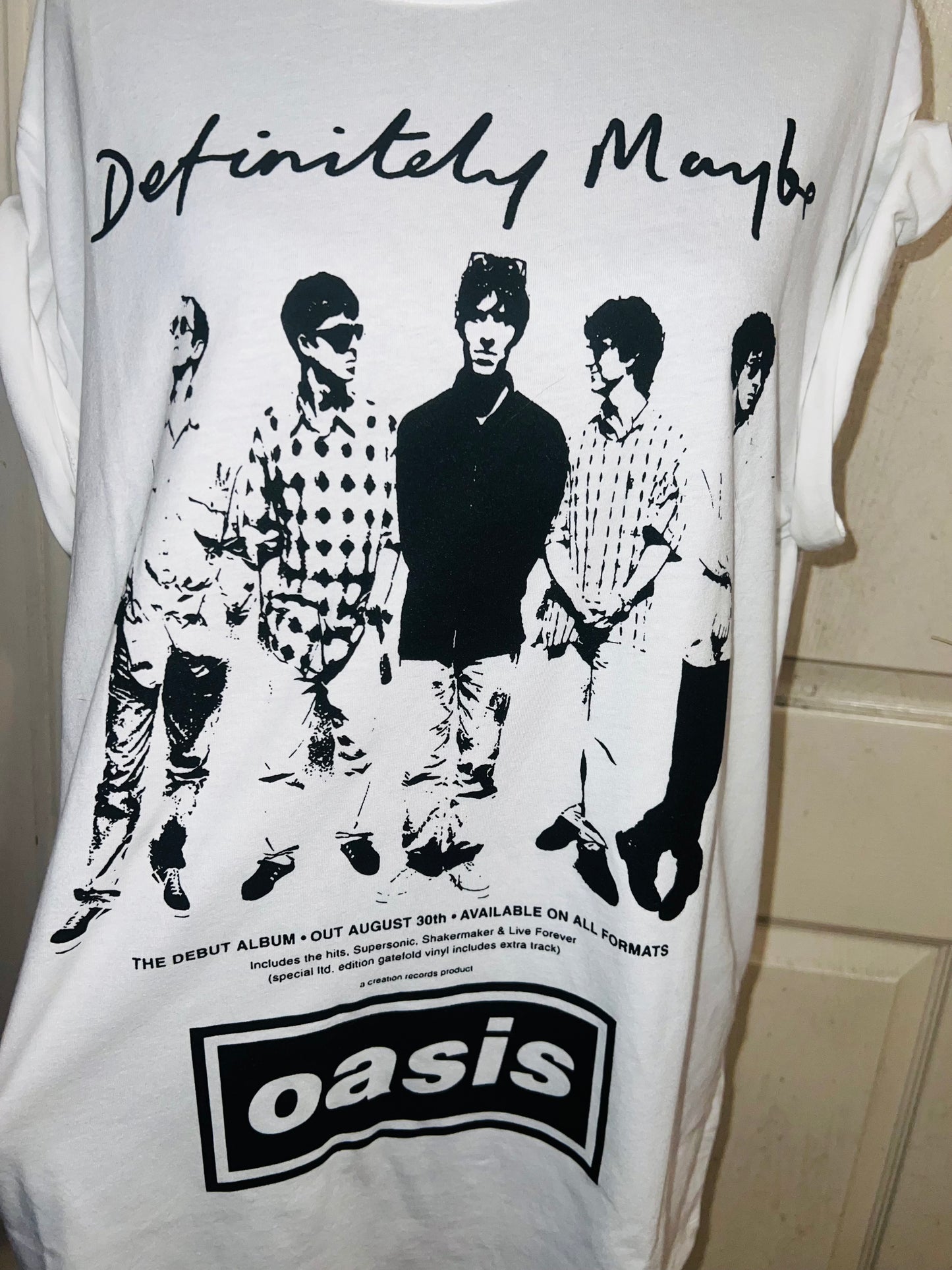 Oasis Oversized Distressed Tee