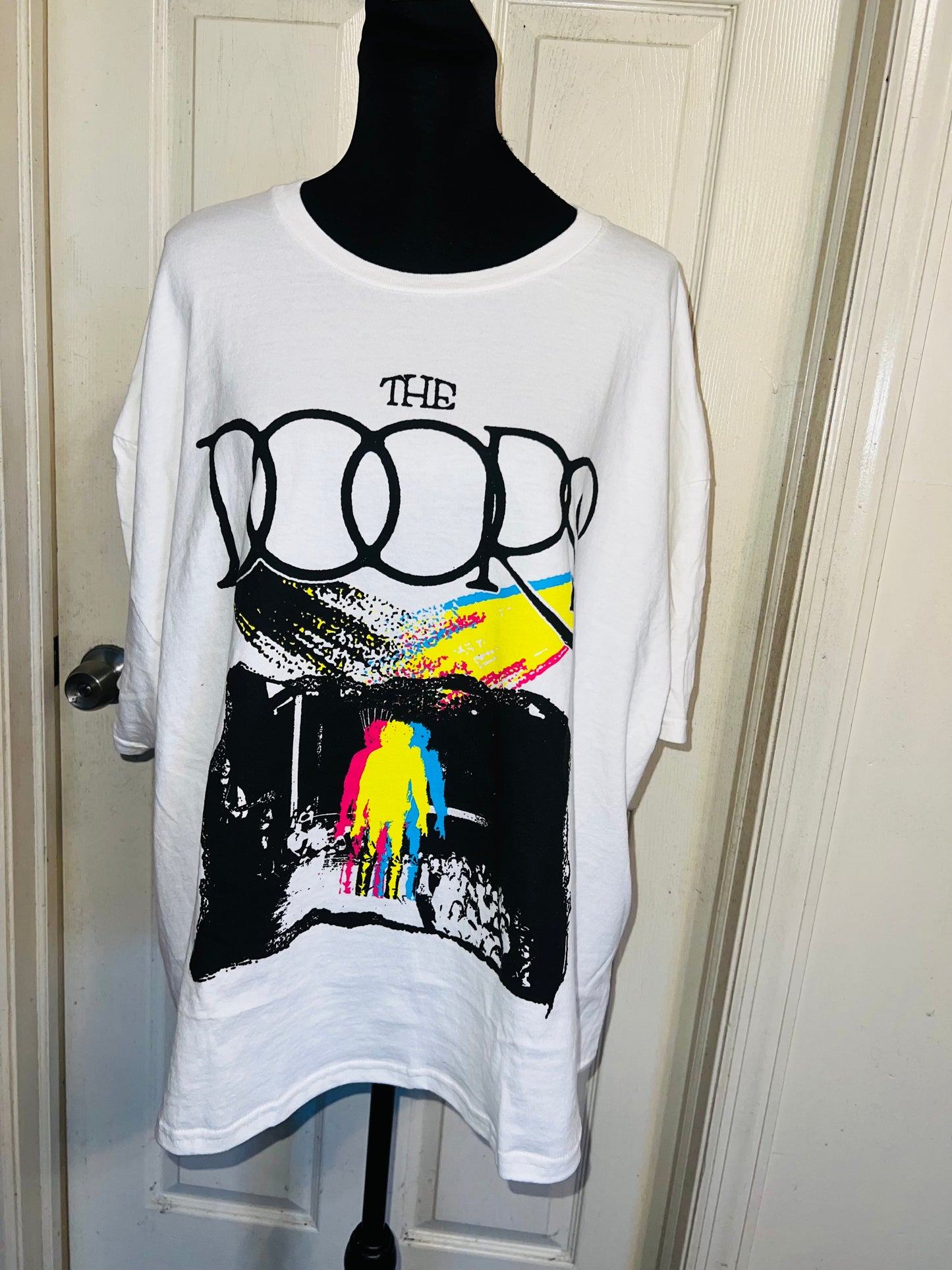 The Doors Double Sided Oversized Distressed Tee