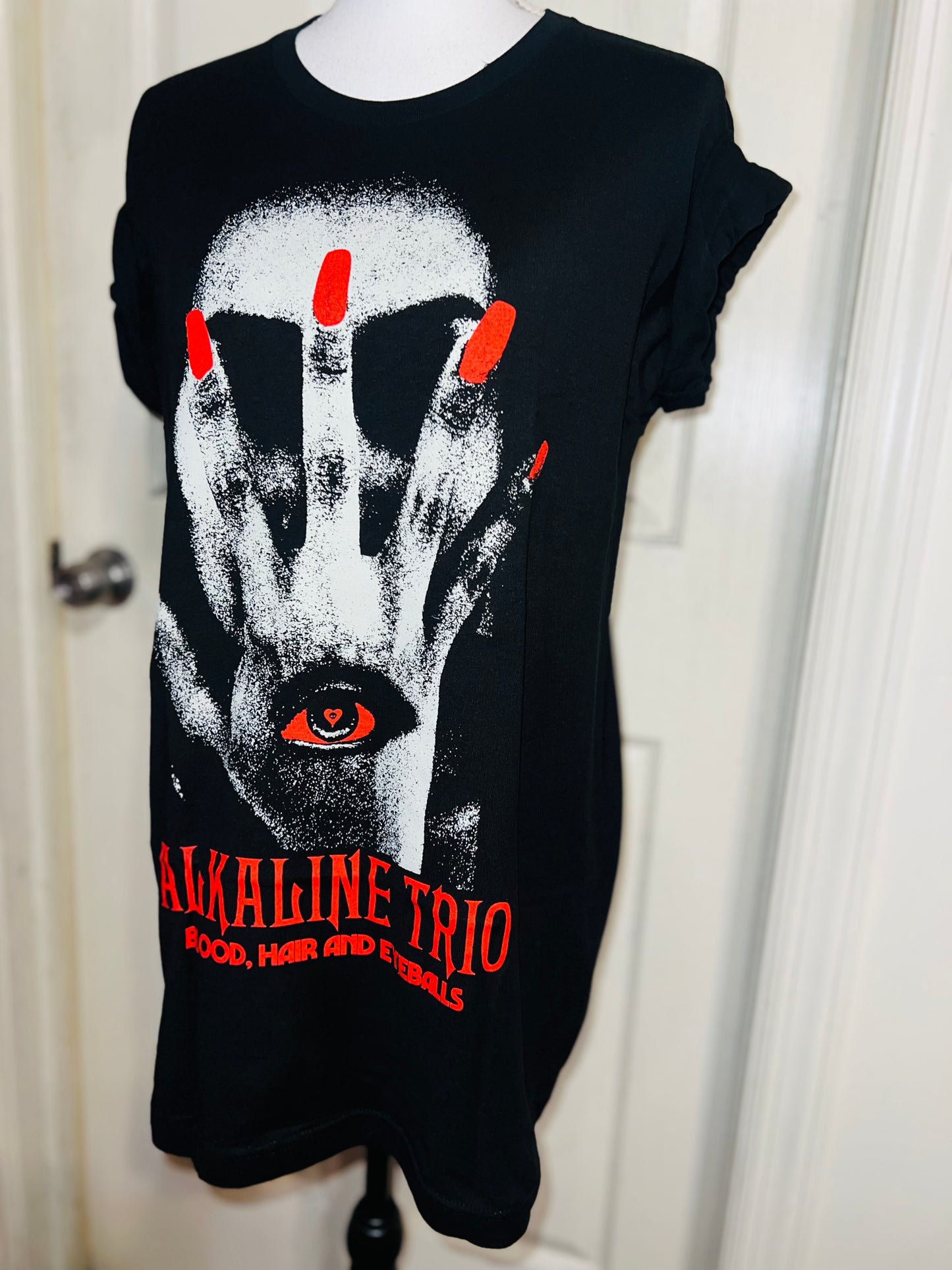 Alkaline Trio Oversized Distressed Tee