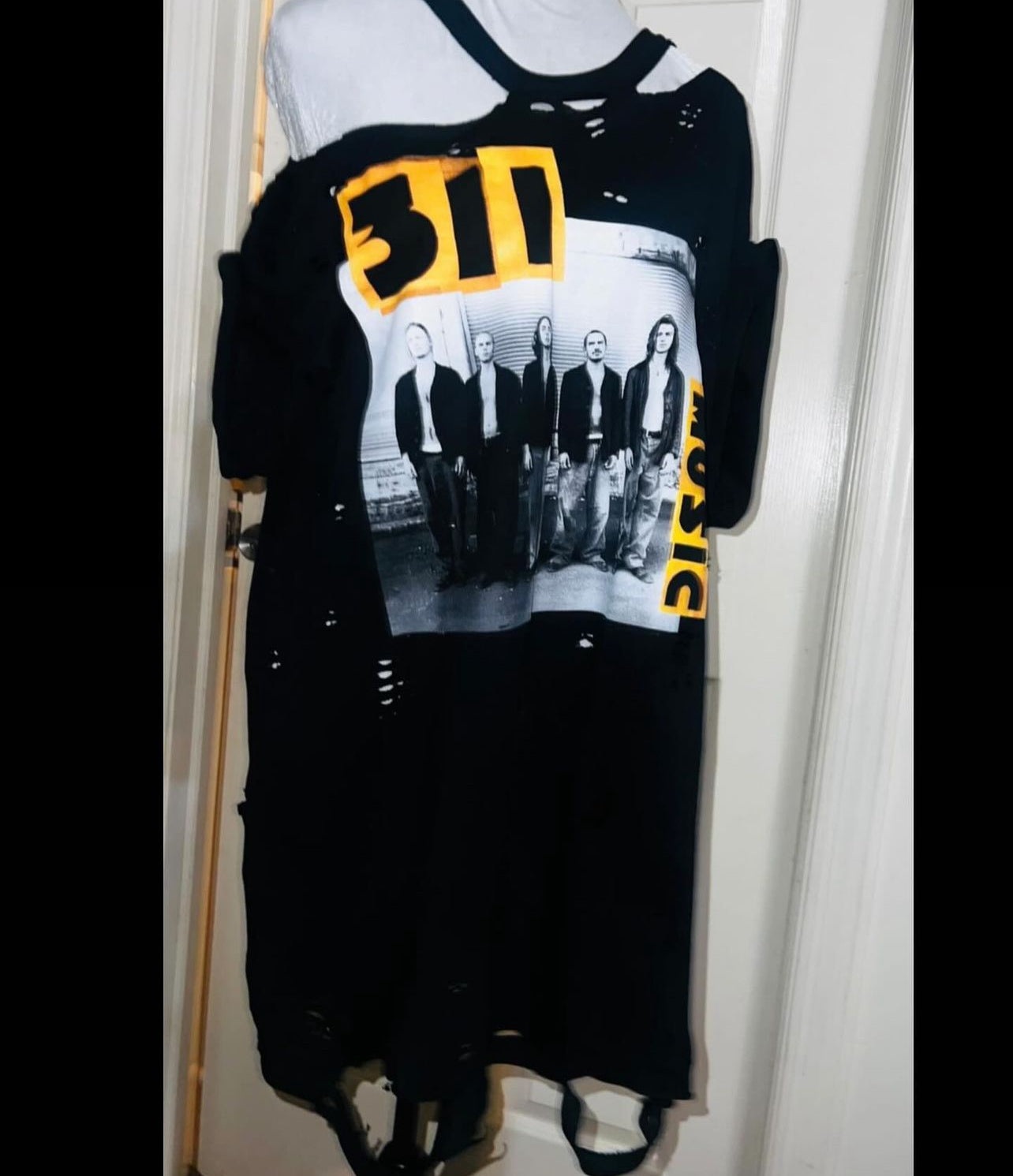 311 Oversized Distressed Tee