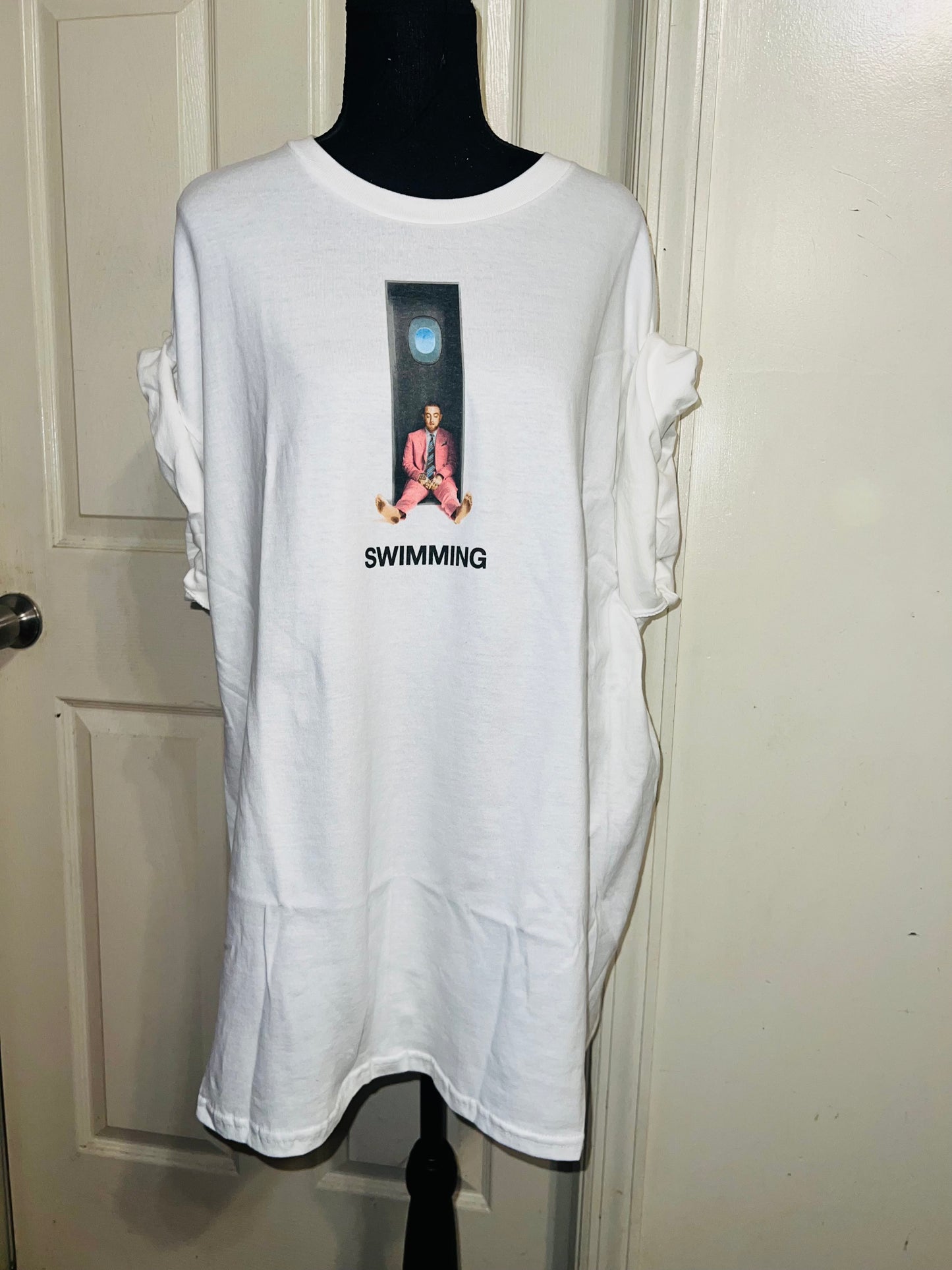 Mac Miller Swimming Double Sided Oversized Tee