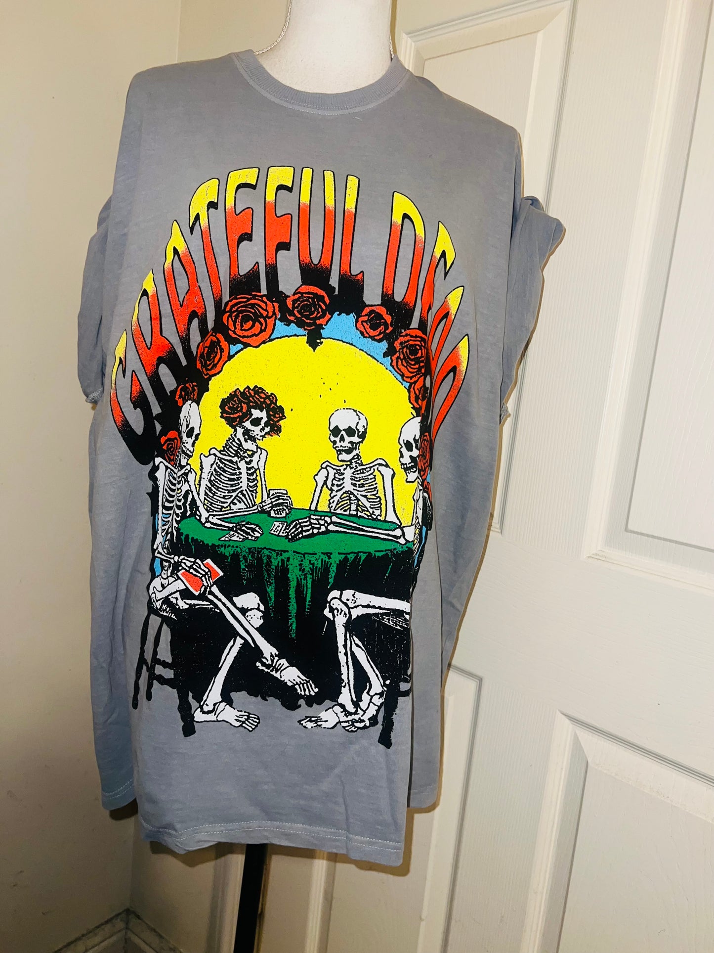 Grateful Dead Oversized Distressed Tee