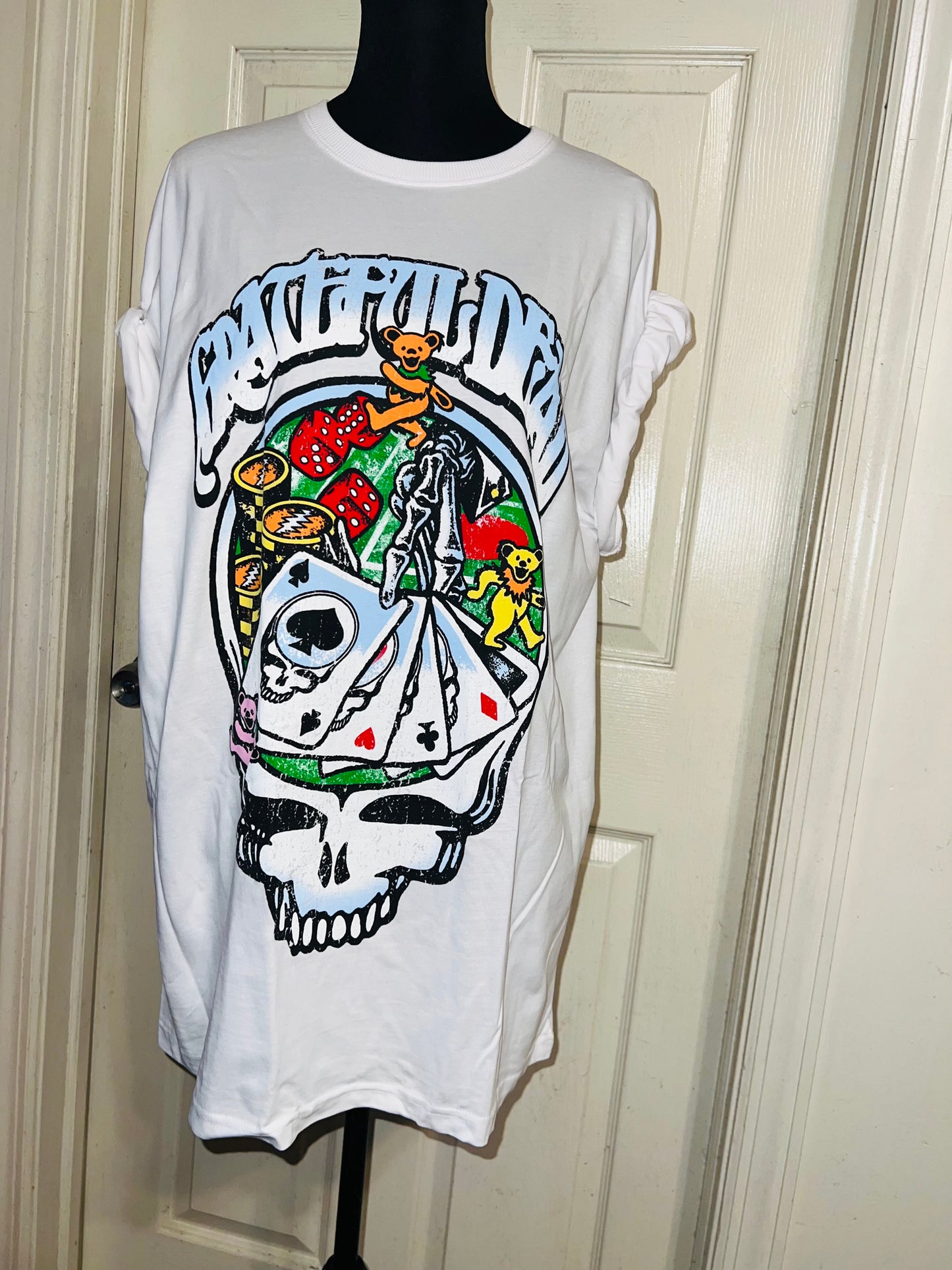 Grateful Dead Oversized Distressed Tee