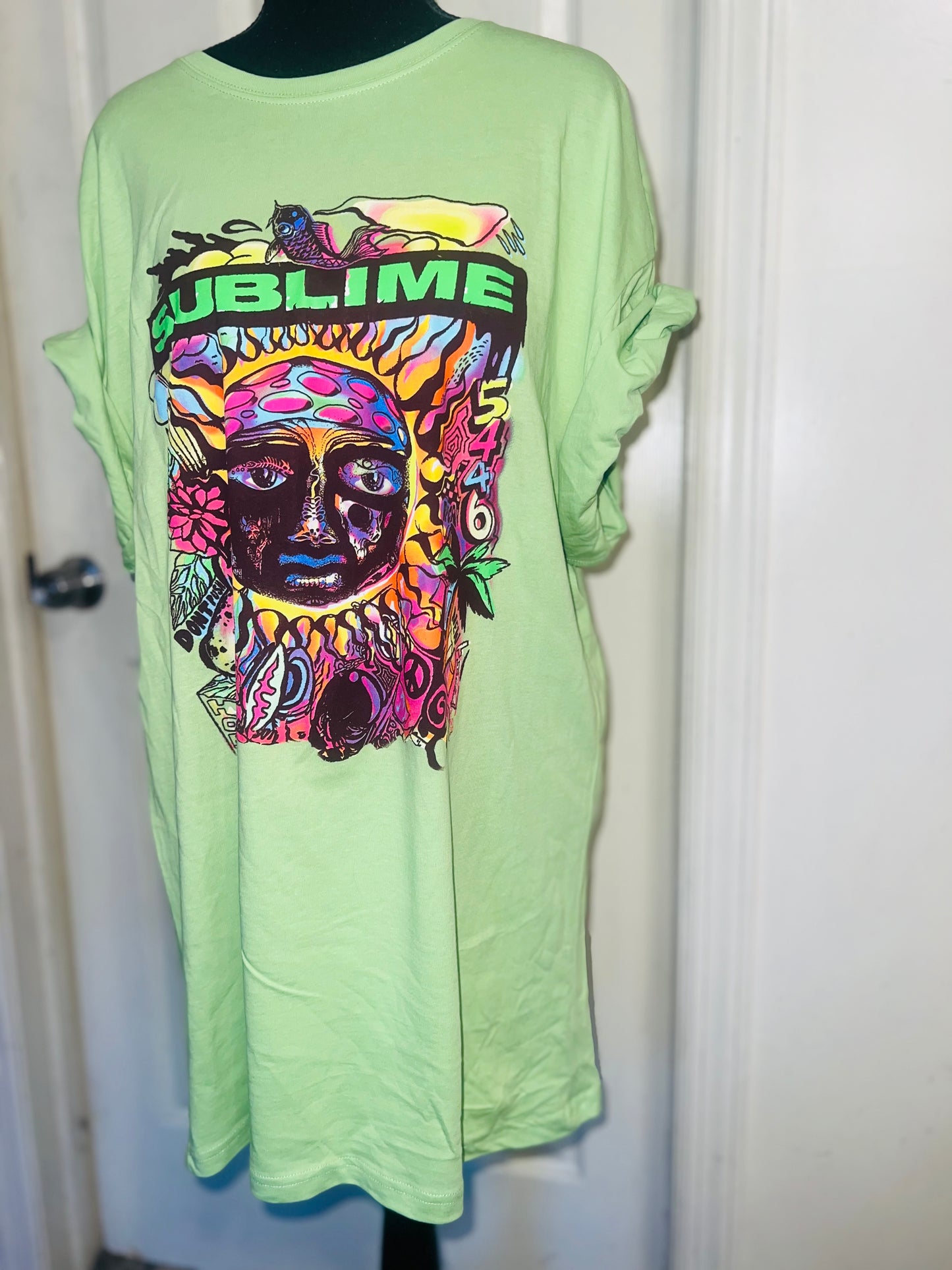 Sublime Oversized Distressed Tee