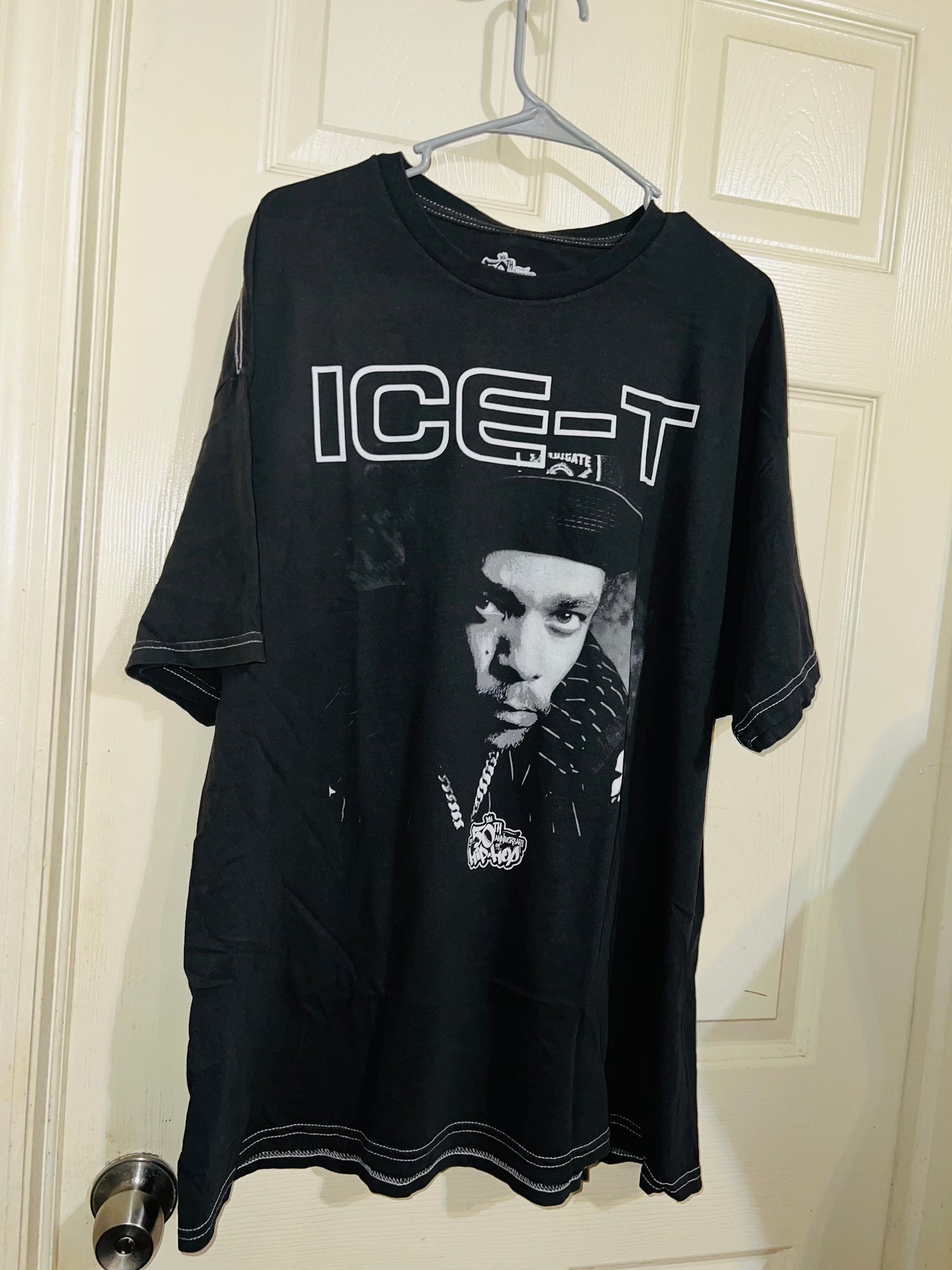 Ice-T Oversized Distressed Tee