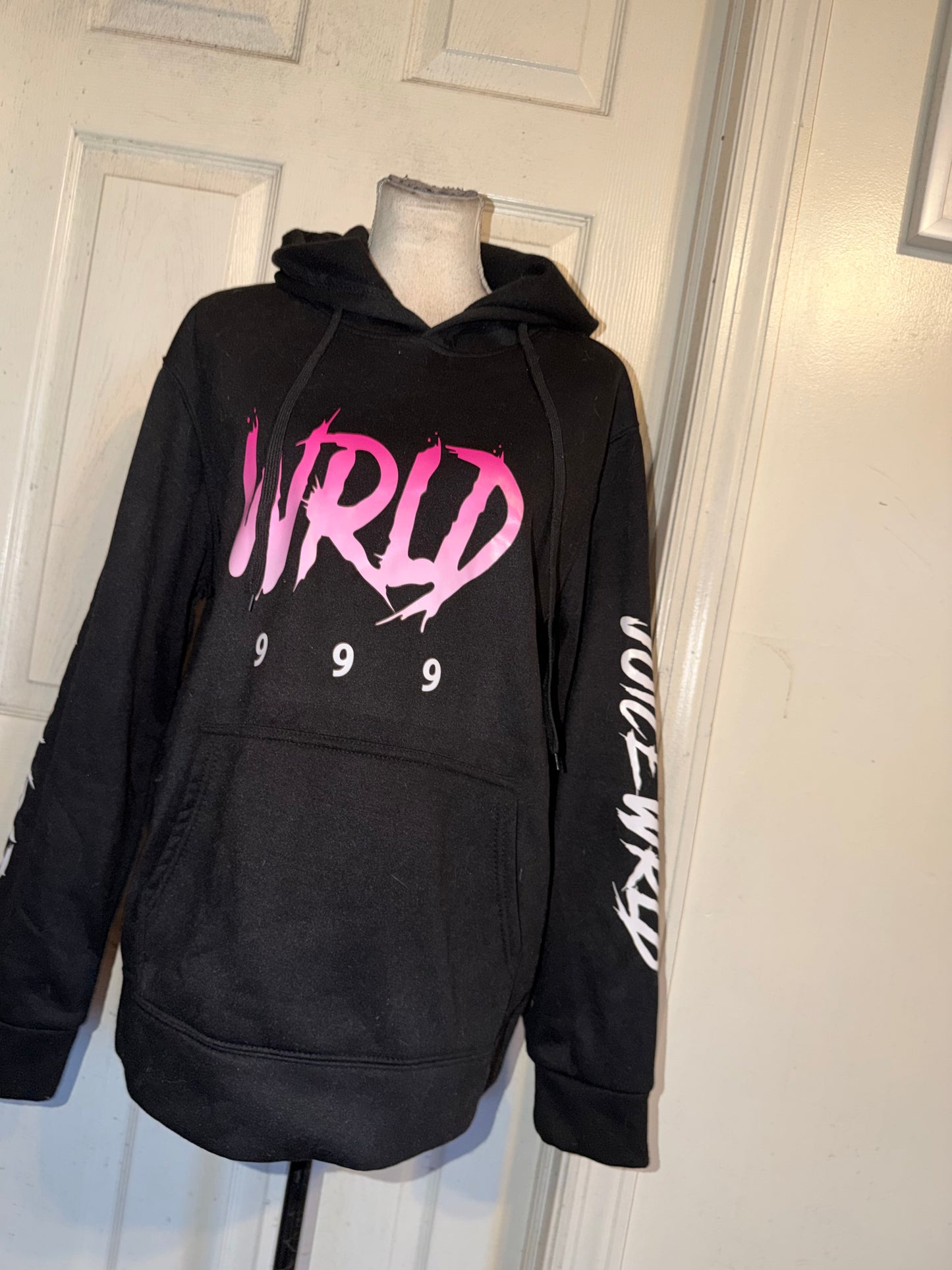 Juice Wrld Oversized Distressed Hoodie