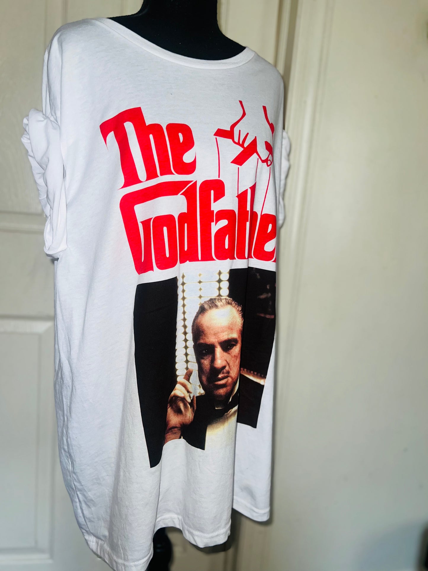 The Godfather Oversized Distressed Tee